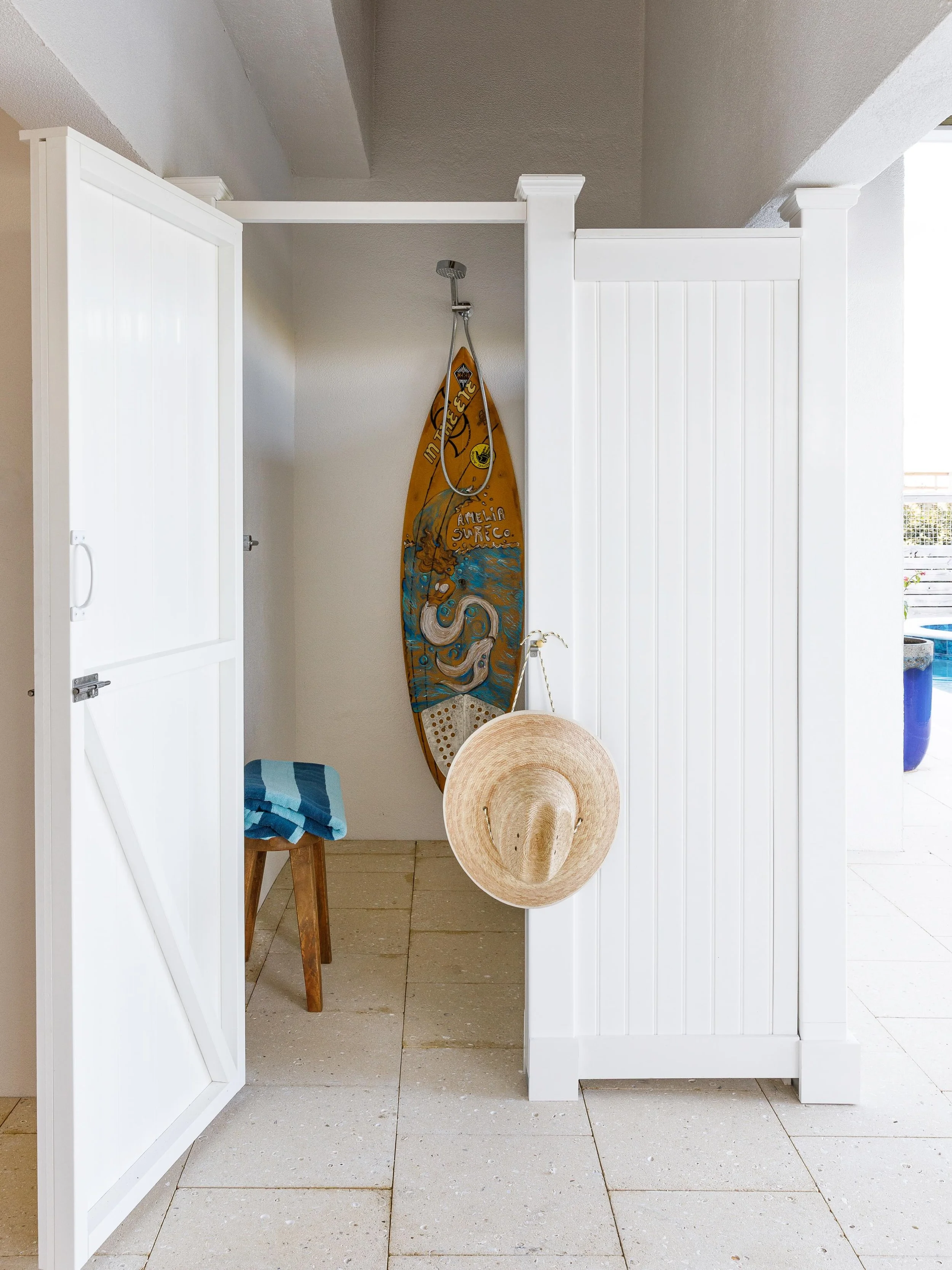 Salt air, sun-soaked afternoons, and spaces designed for making memories. From the layered outdoor living to the tucked-away surf shower moments, this coastal retreat proves the best homes don&rsquo;t just look beautiful &mdash; they invite you to st