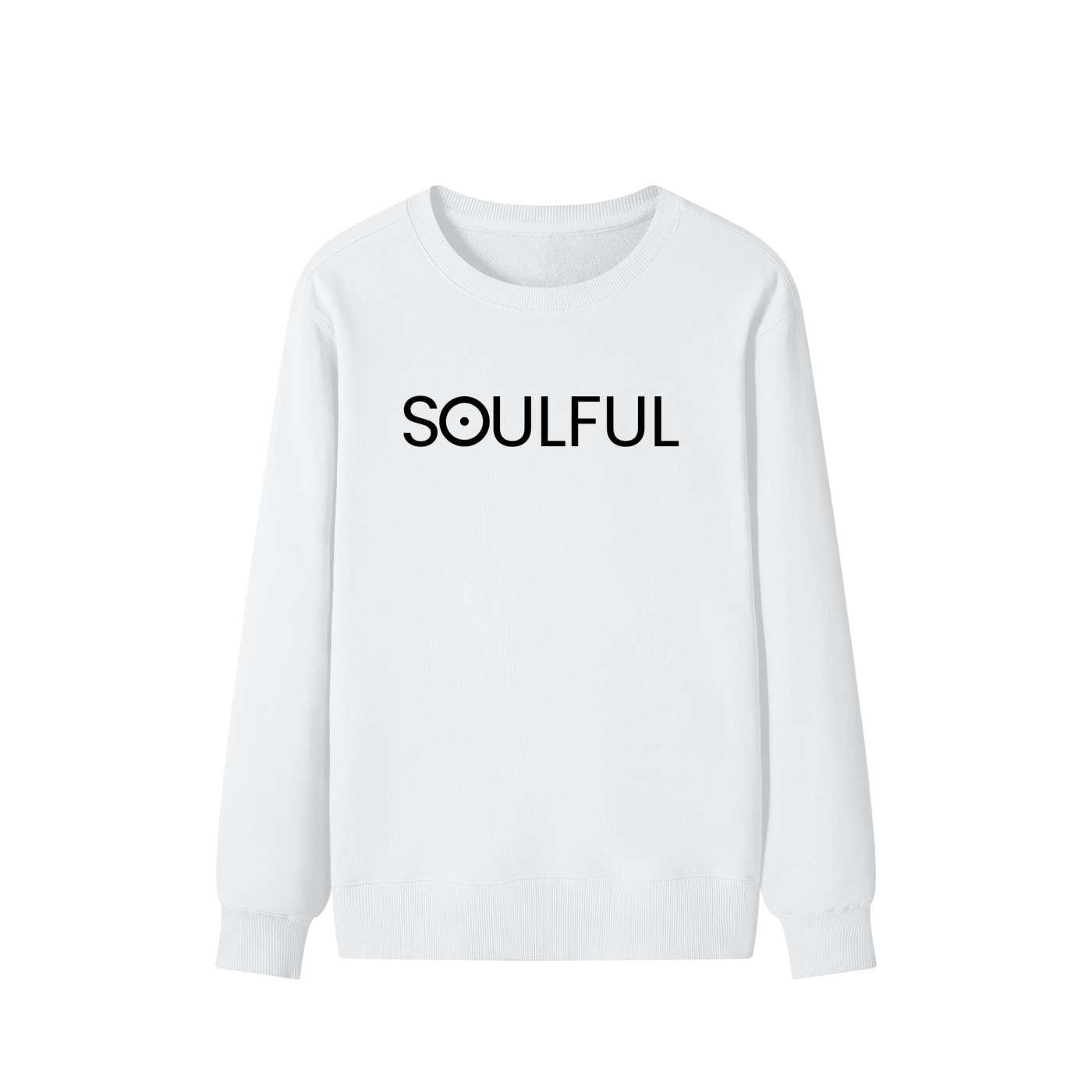 Soulful Cotton Crew Sweatshirt