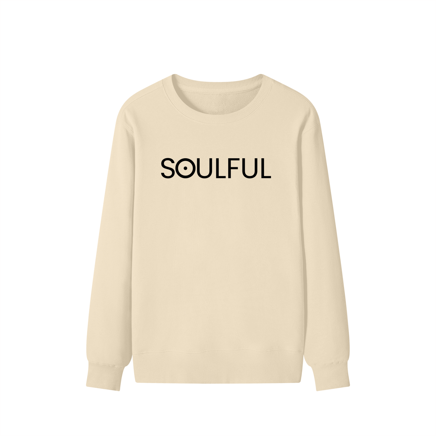 Soulful Cotton Crew Sweatshirt
