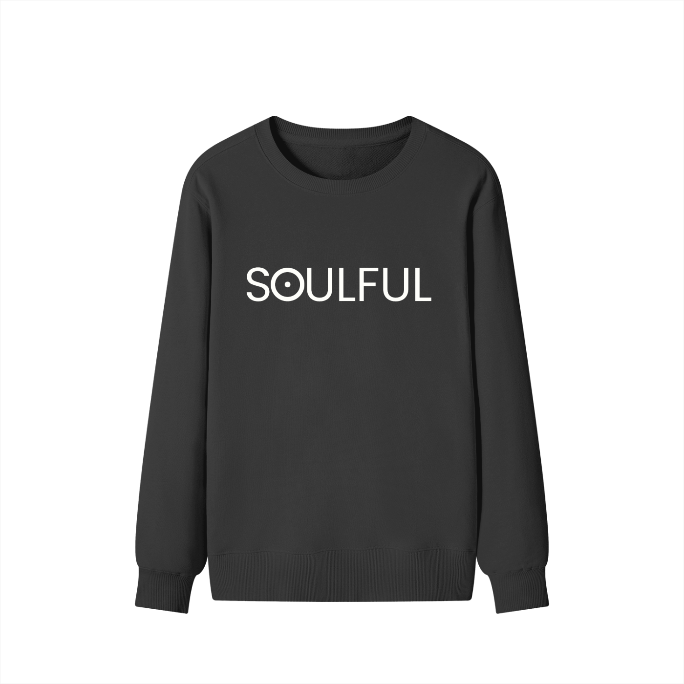 Soulful Cotton Crew Sweatshirt