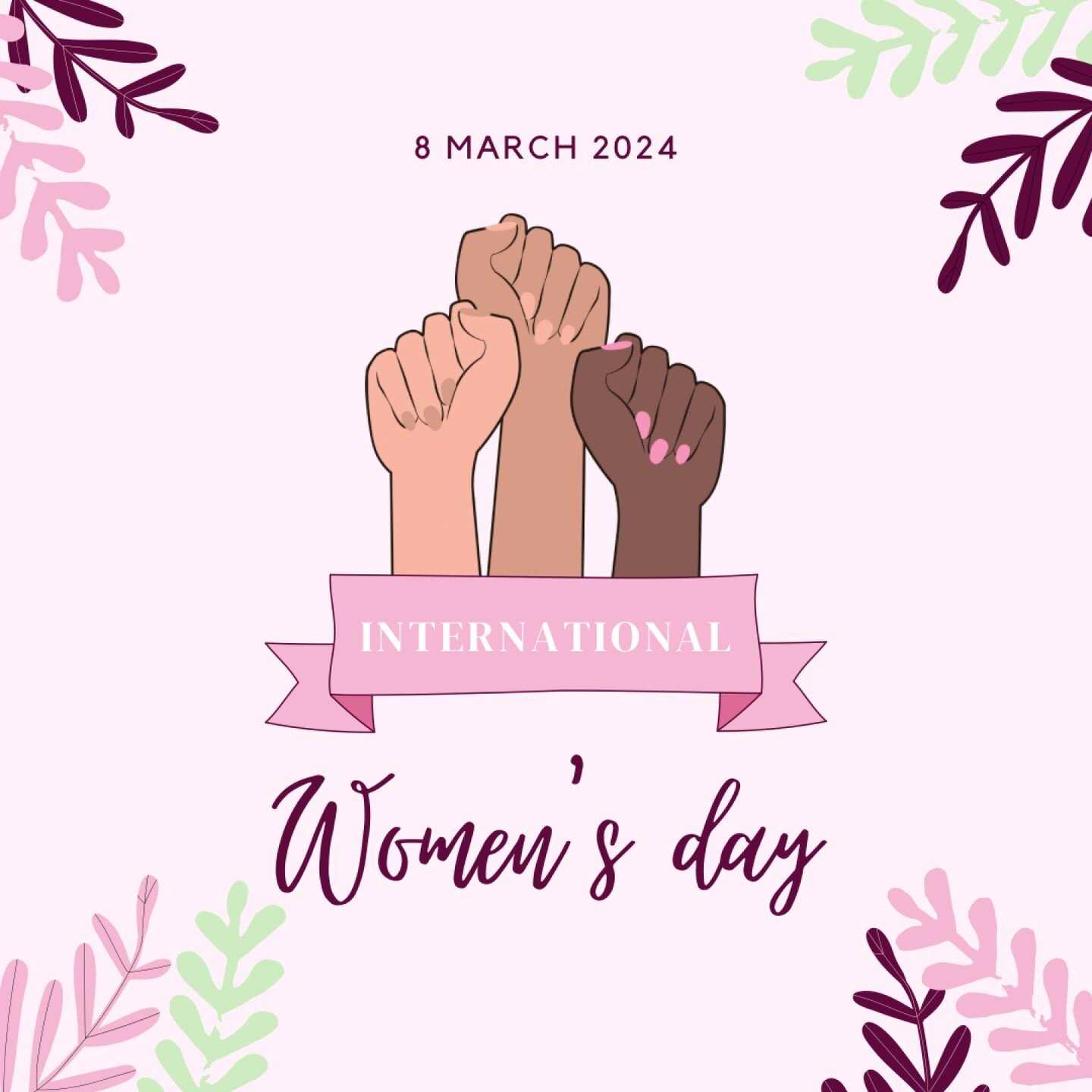 Happy International Women&rsquo;s day 2024! 

Imagine a gender equal world. A world free of bias, stereotypes, and discrimination. A world that's diverse, equitable, and inclusive. A world where difference is valued and celebrated. Together we can fo