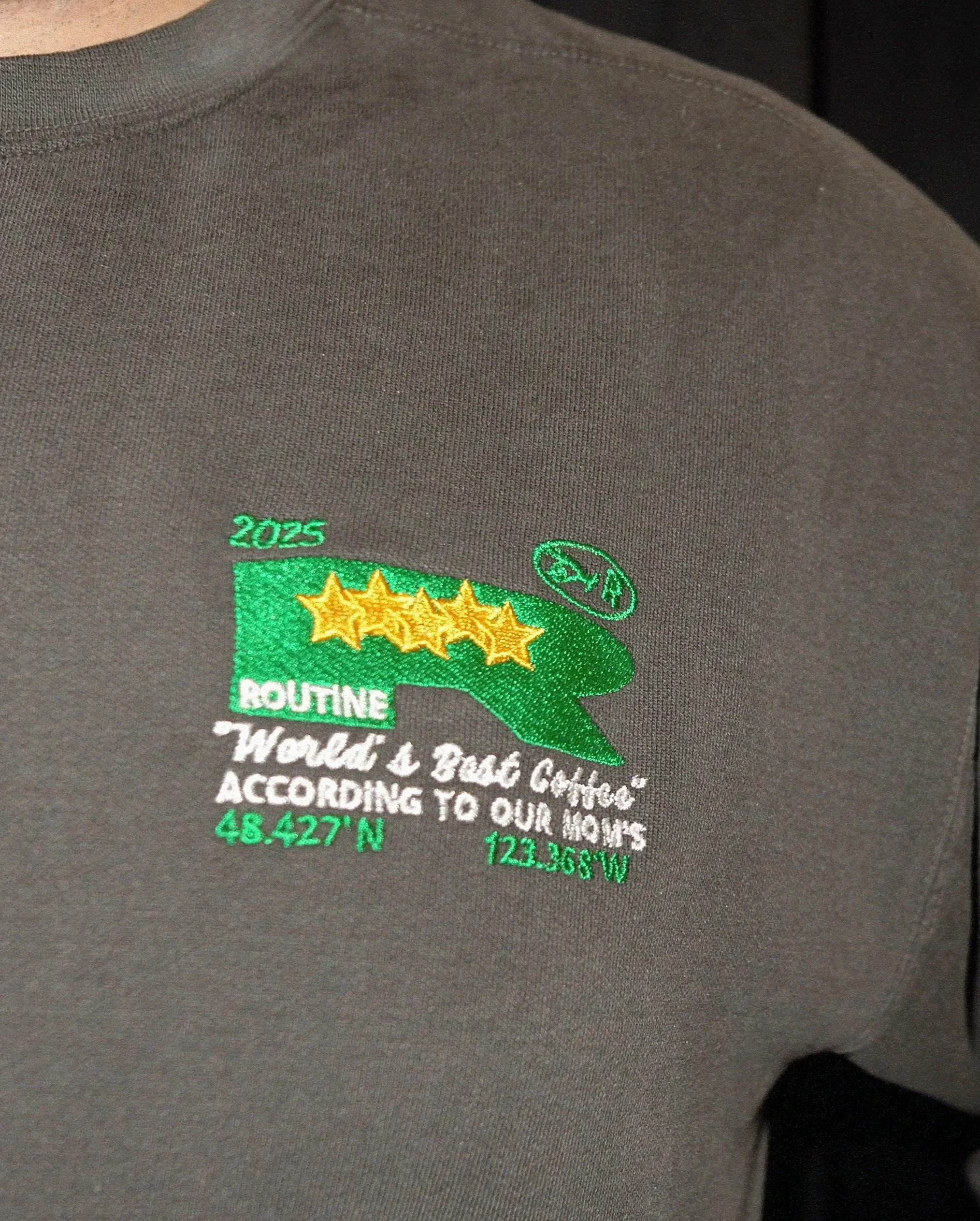 World's Best Coffee (According to our mom's) Crewneck PRE ORDER