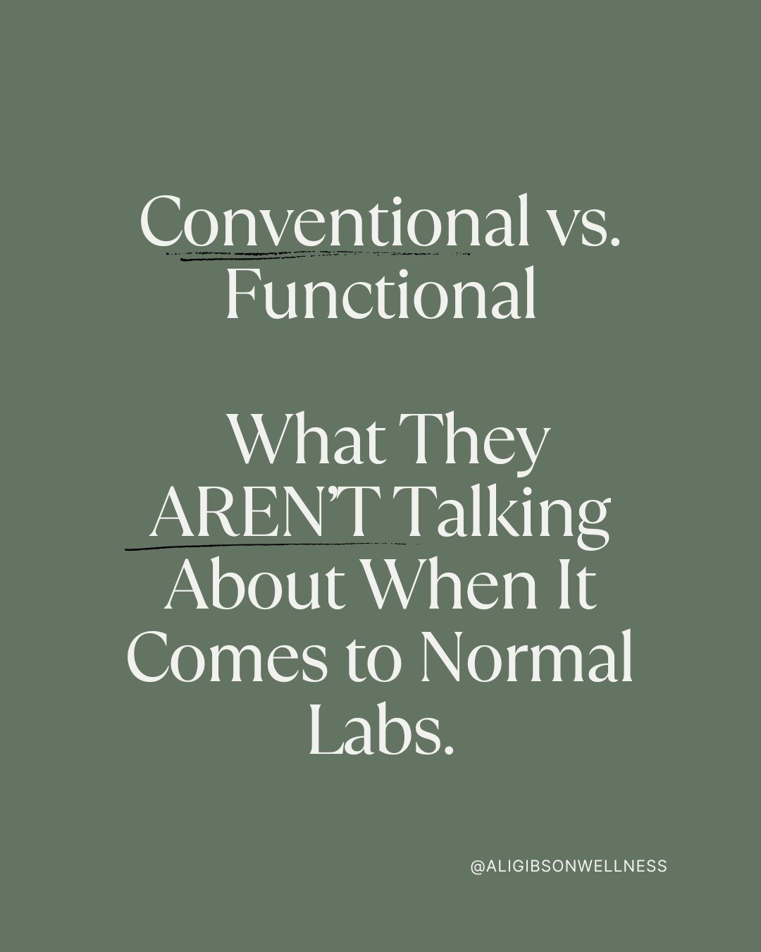YOU OUGHTA KNOW!

POV
You go to your primary care with a list of things you want to discuss. 
(You have 20 minutes.)
Labs are ordered to see what is &ldquo;truly&rdquo; going on. 
(1 week later)
Your Labs are NORMAL! 
(WTF!)

Been there? 

1. It is n