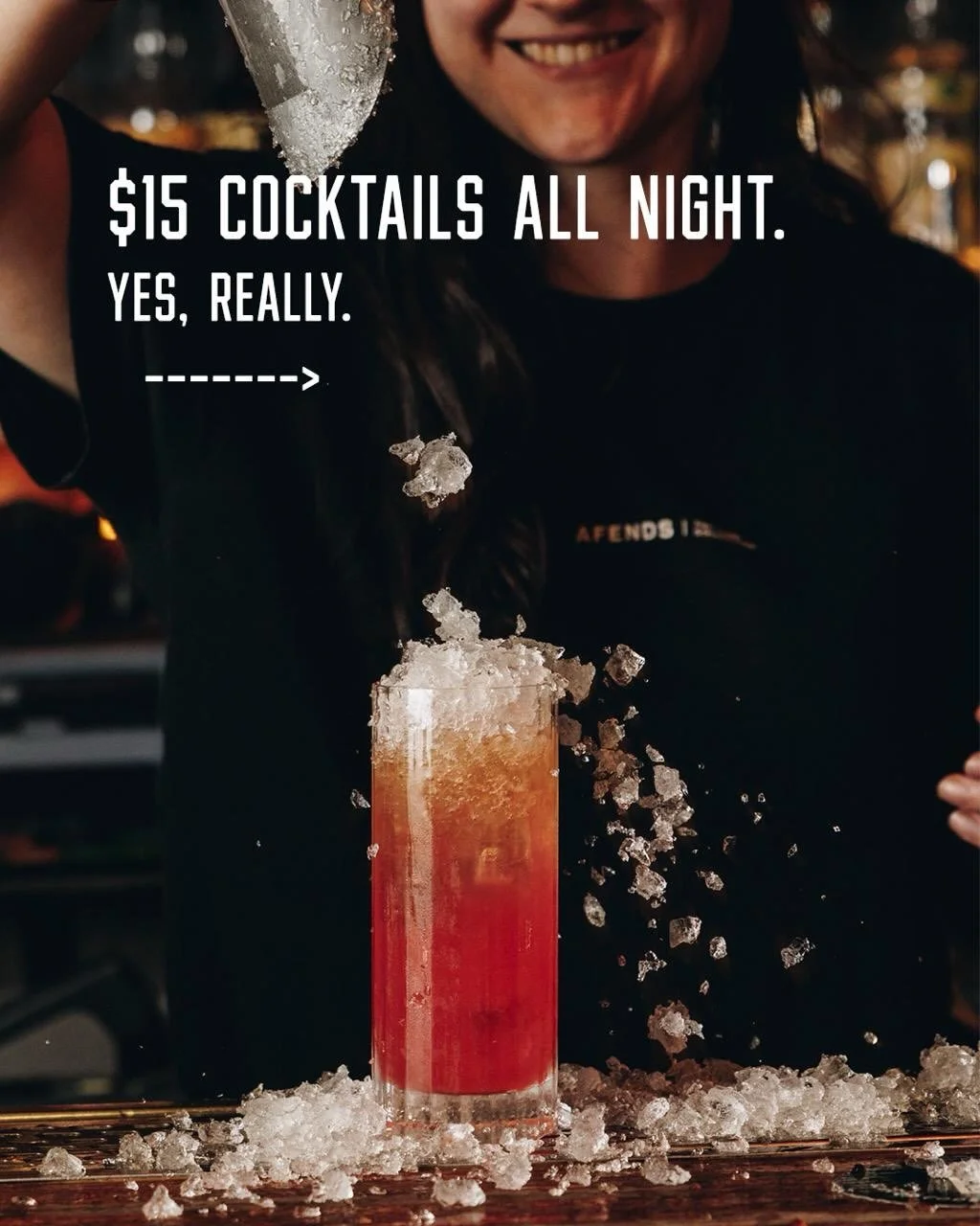 $15 cocktails ALL NIGHT just for making a booking.
No codes. No catch.

Tick the box. &ldquo;Make it Rain&rdquo;
We don&rsquo;t know how long this stays.

Book now 🍸 Stitch and @button_bar 

Select cocktails only
RSA applys