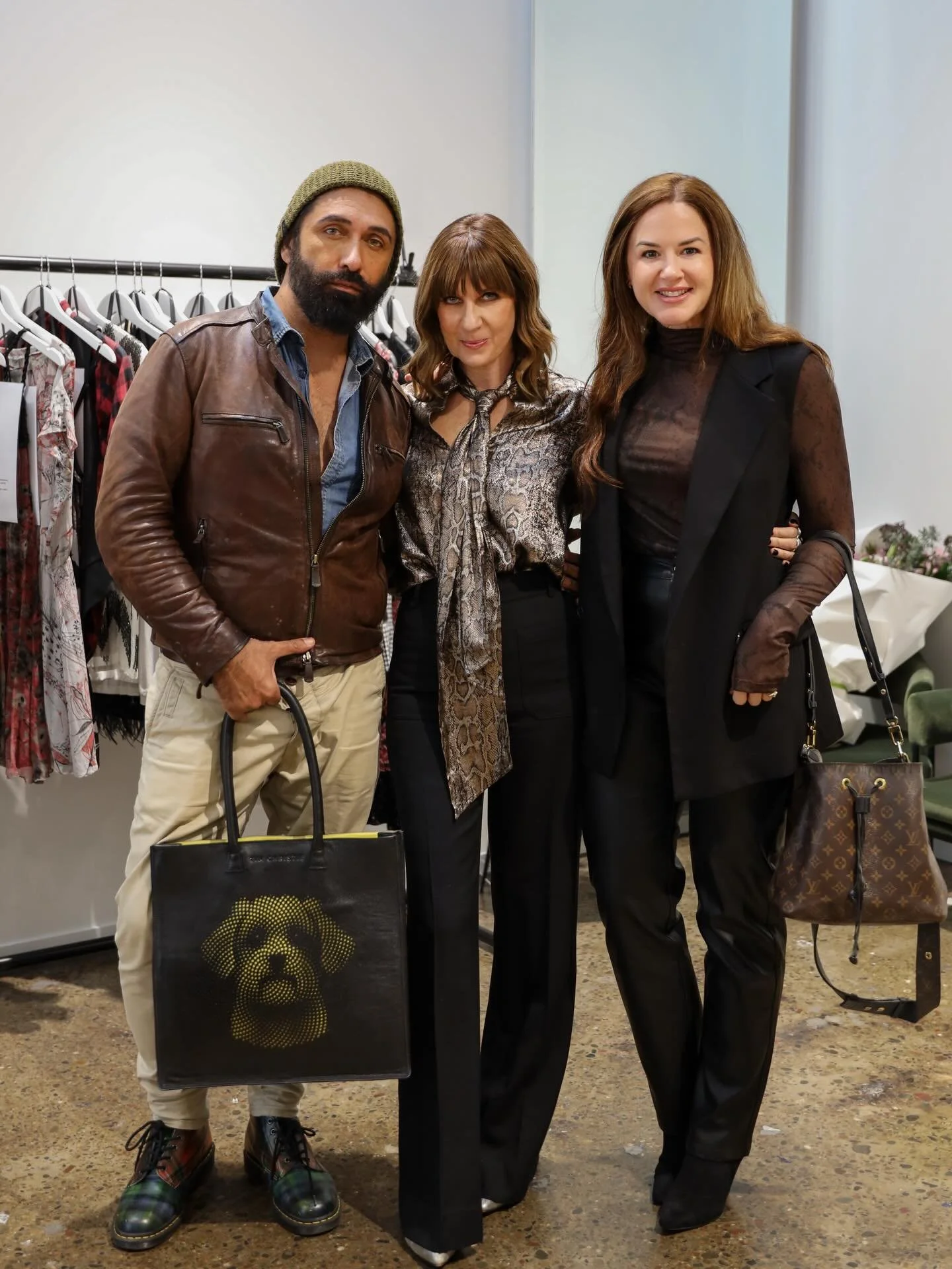 Last Thursday, STORM hosted friends, media and VIP clients for a 20th birthday celebration at its original Teed St store in Newmarket. Founder and Creative Director Deb Caldwell raided her archives and we were treated to a Retrospective selection of 