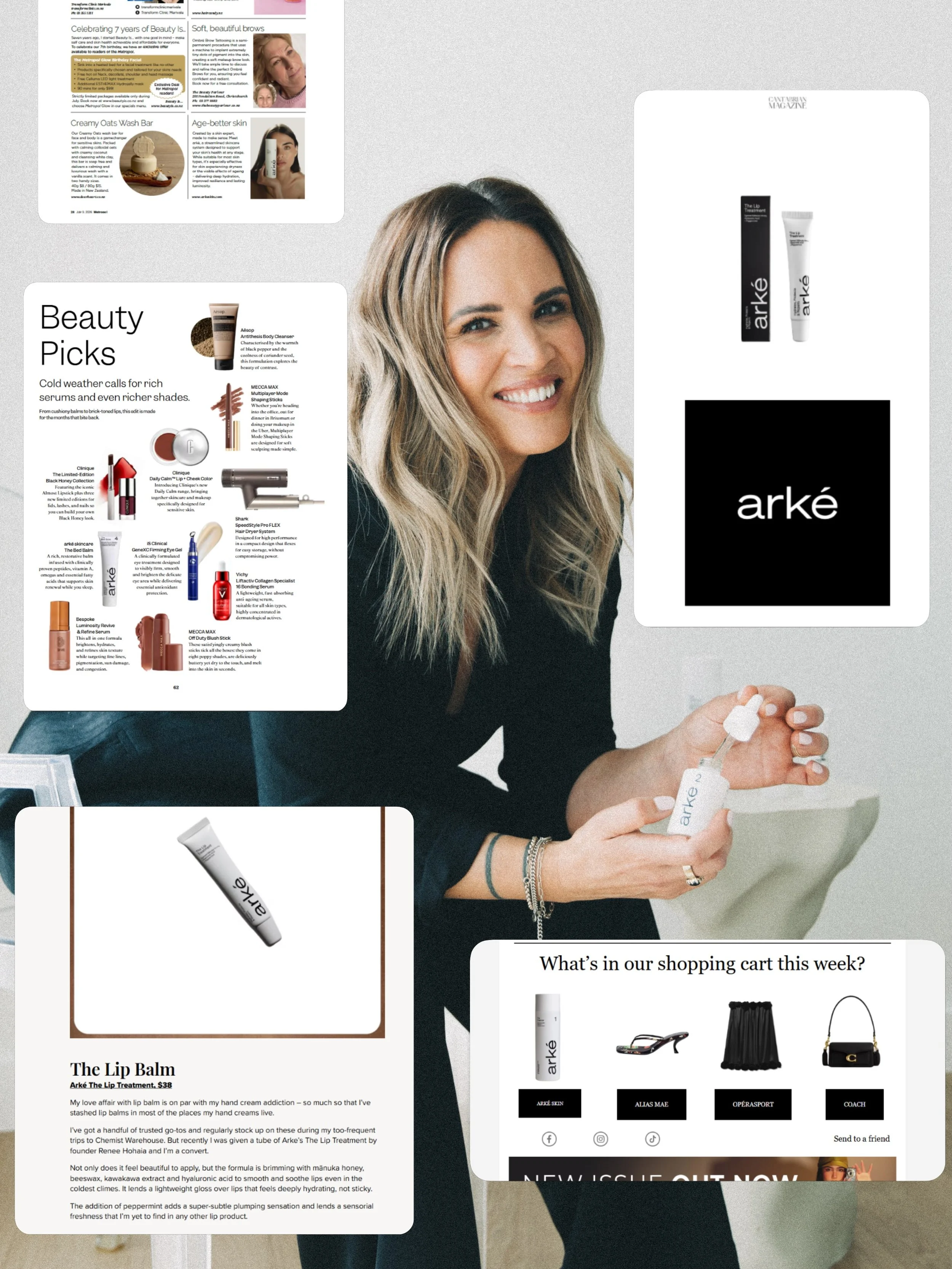 The gorgeous Renee Hohaia and her skincare brand @arke.skin are a perfect example of the magic that can be achieved when an incredible brand and an incredible founder collide with the right PR specialist. From the moment I met Renee, I knew we&rsquo;