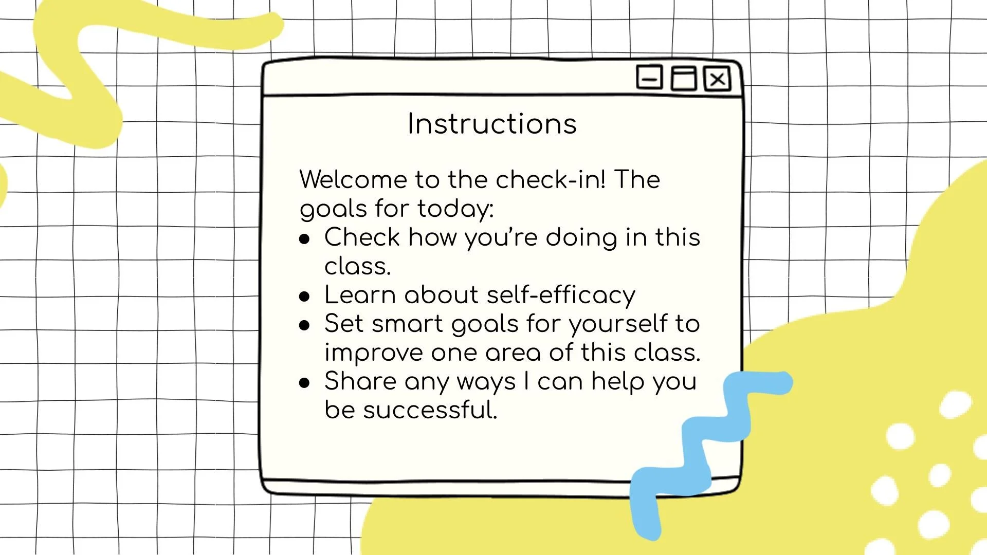 Professional Learning Check In Store 1 — Educator Andrea