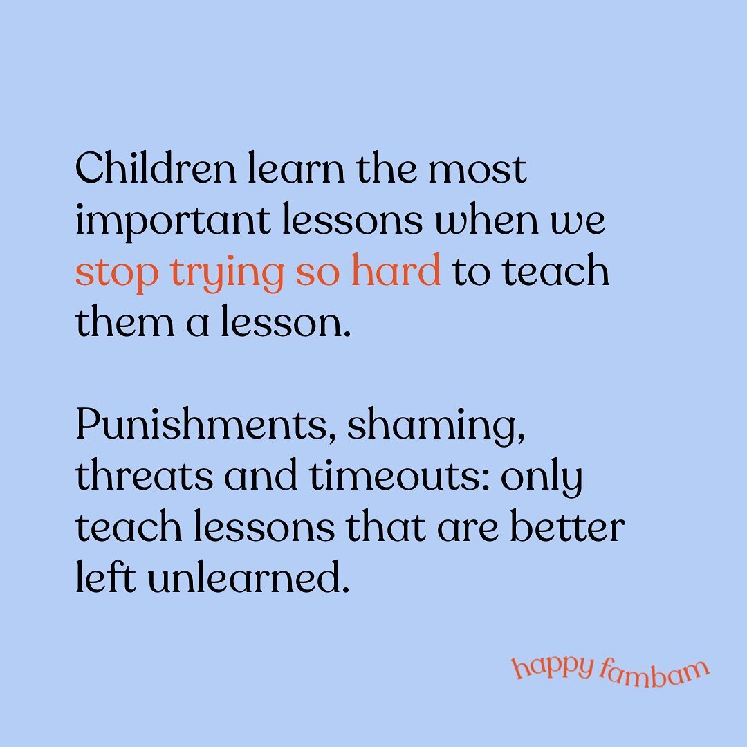 What sort of relationship do you want to foster with your child moving forward? What relationship do you want with them when they become a teen?

Does it seem respectful to &ldquo;teach someone a lesson&rdquo; when they mess up? How would you feel if