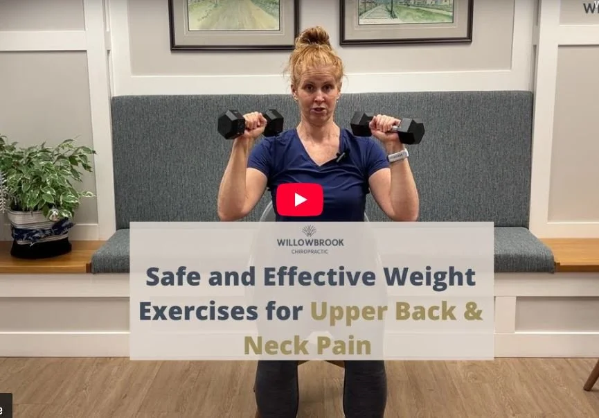 Safe and effective weight exercises for &nbsp;Back &amp; Neck pain
