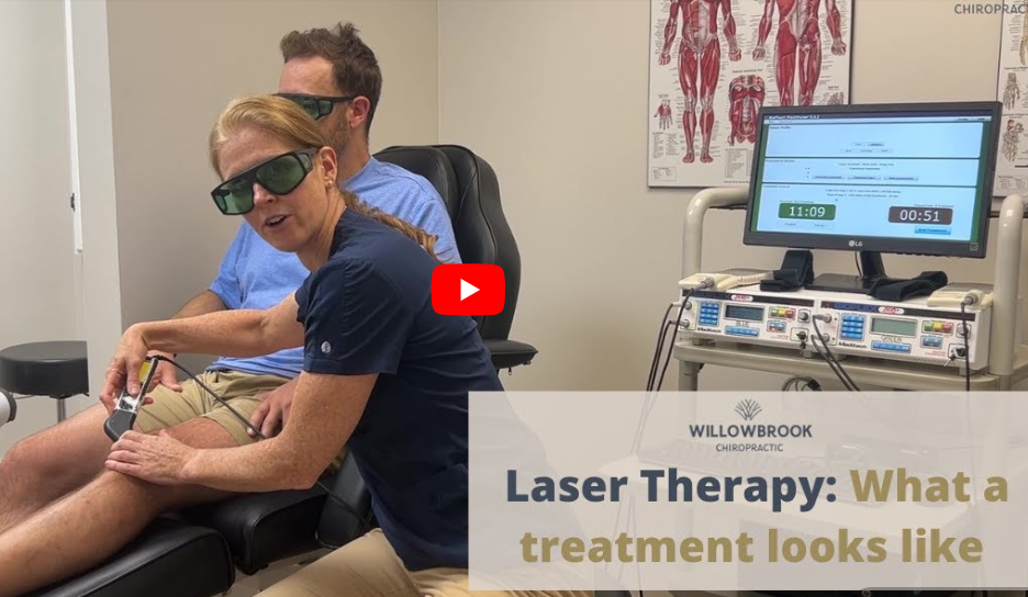 Laser Therapy: What a treatment looks like
