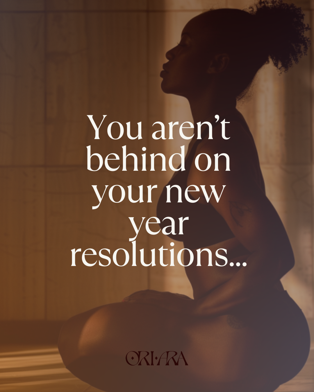 Behind on your New Year's Resolutions?