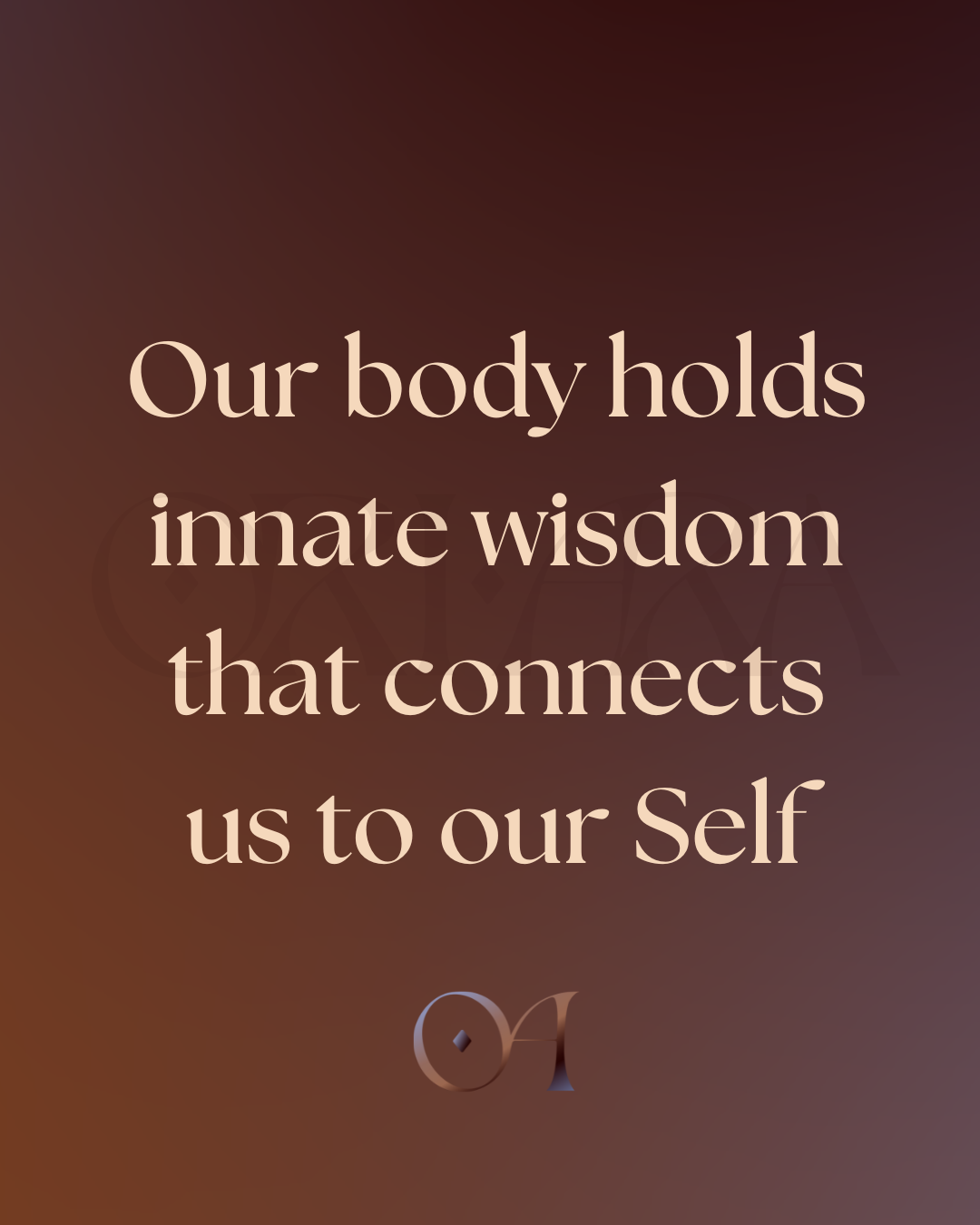 The Wisdom of the Body
