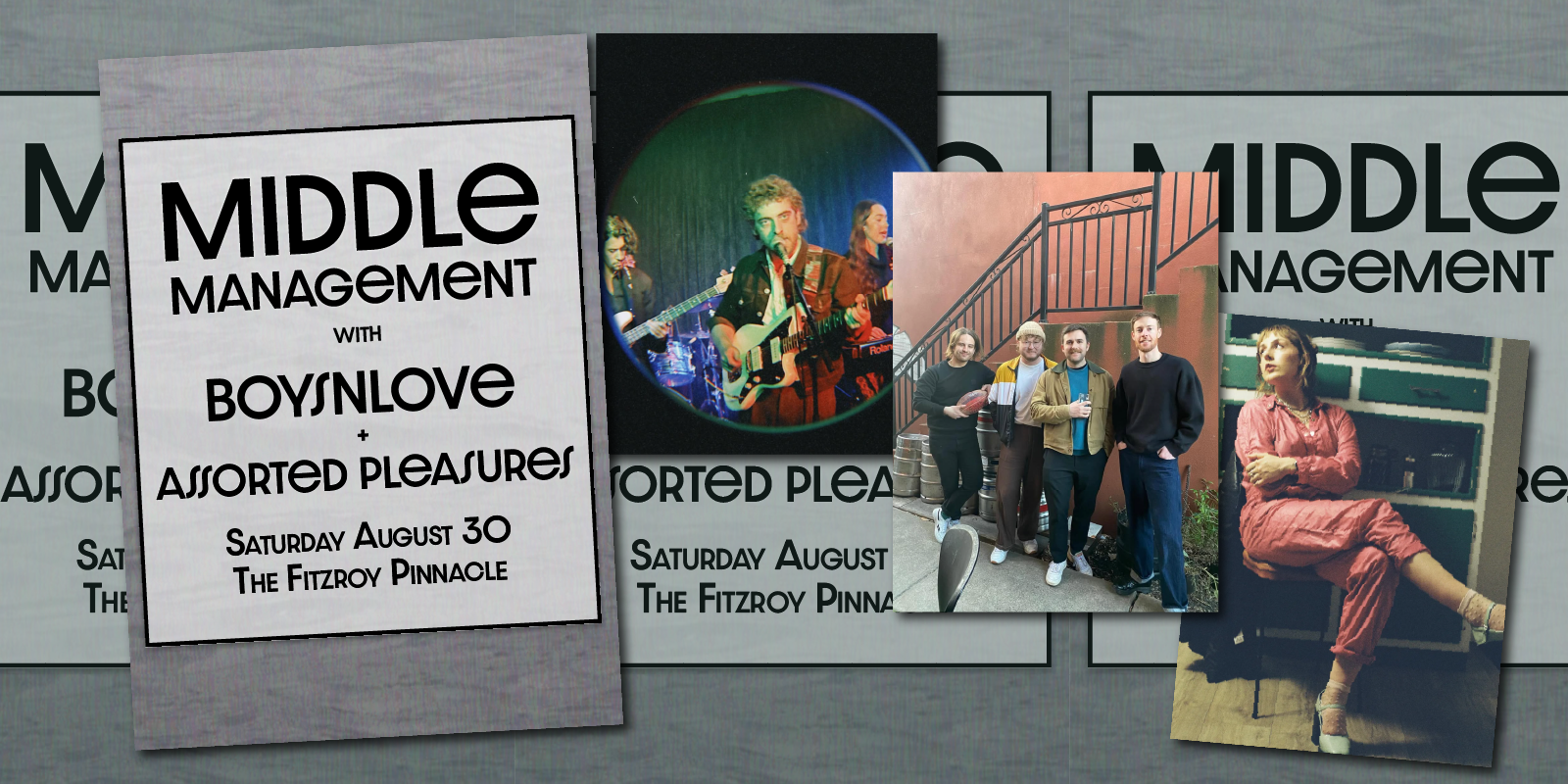 Middle Management + friends at The Pinny