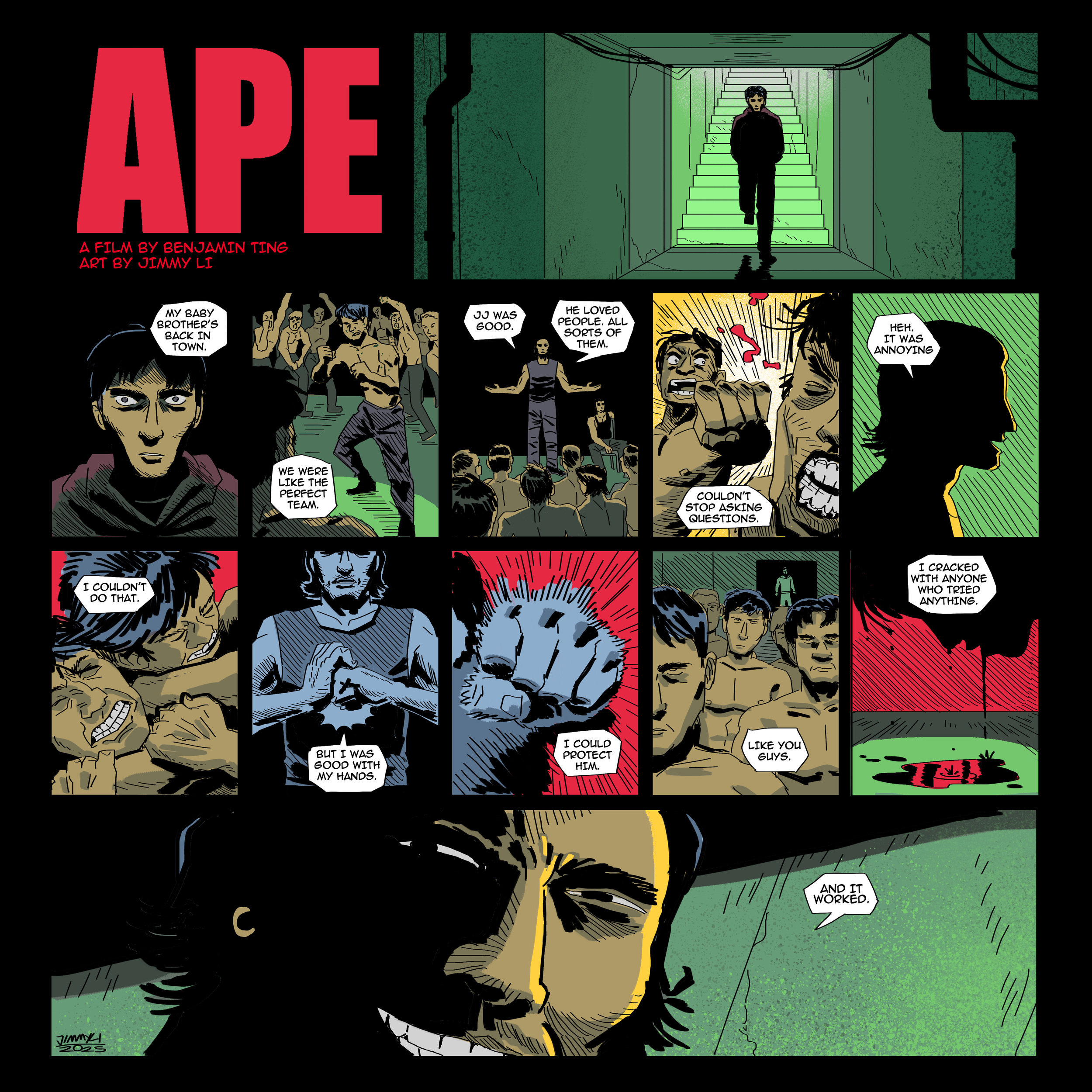 APE comic 2, dir. Benjamin Ting (2025)