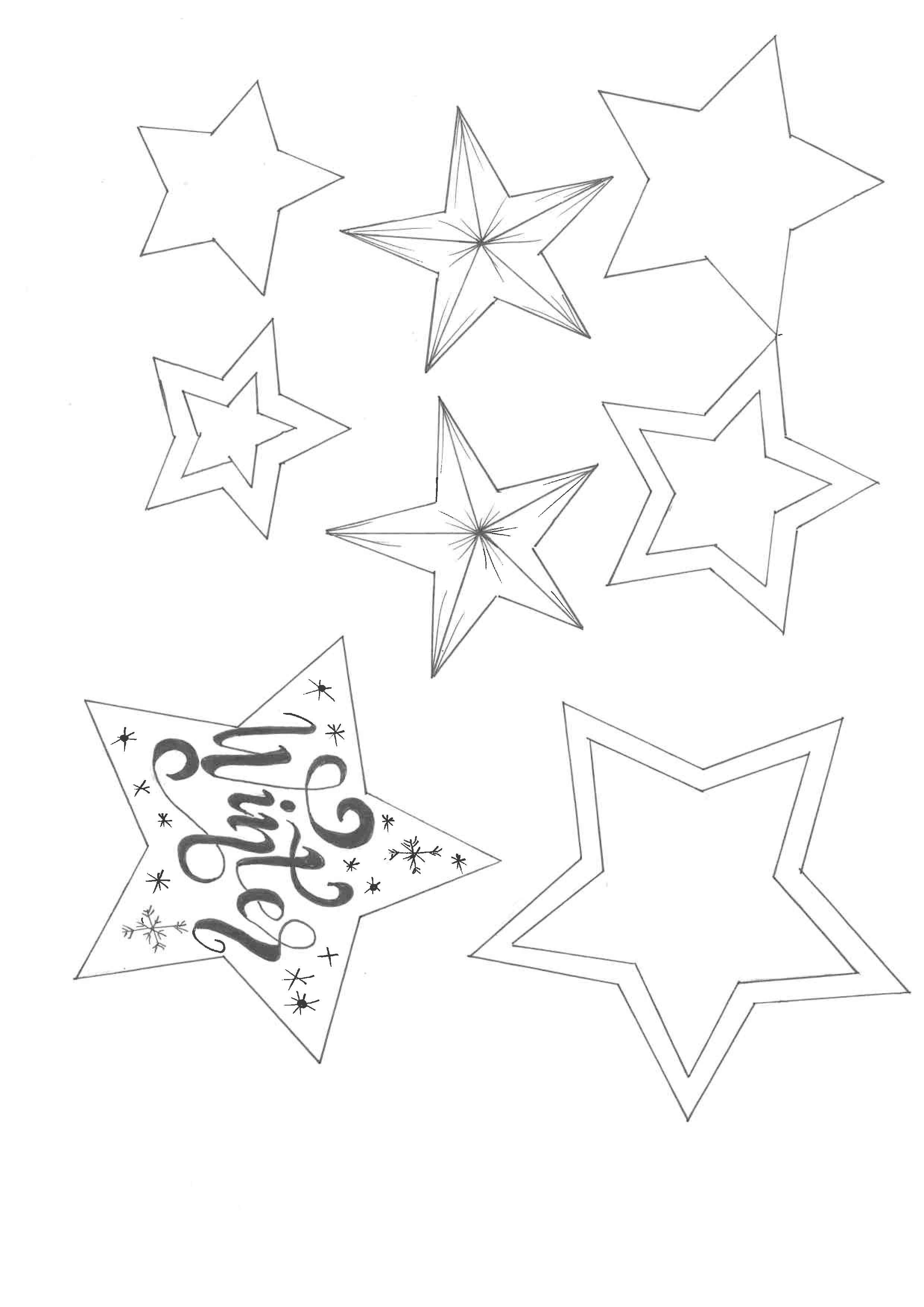 Stars template