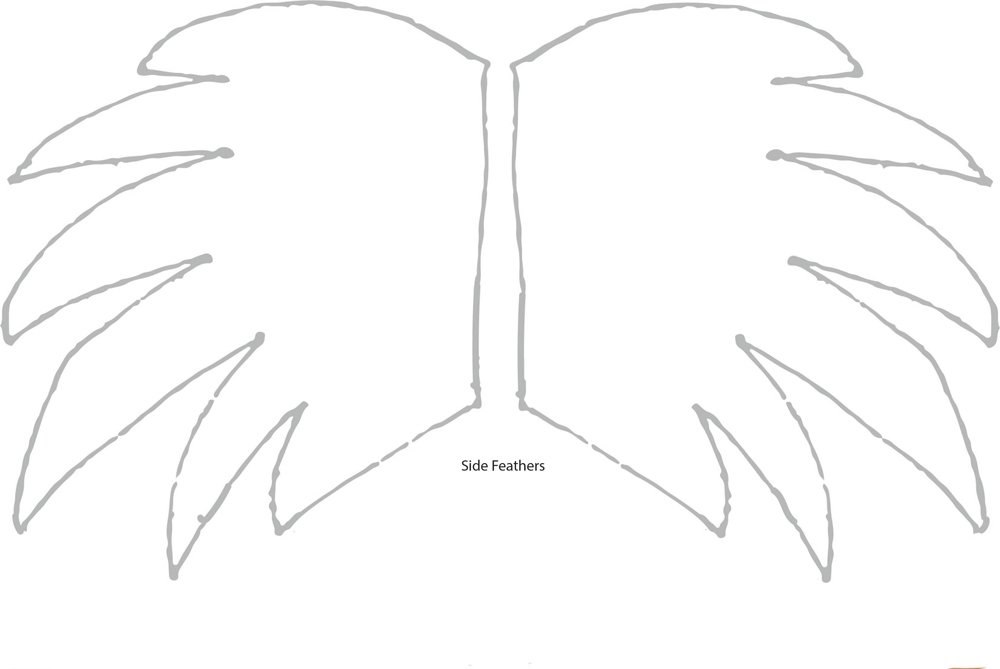 Side wings template