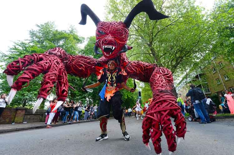 3d devil carnival costume