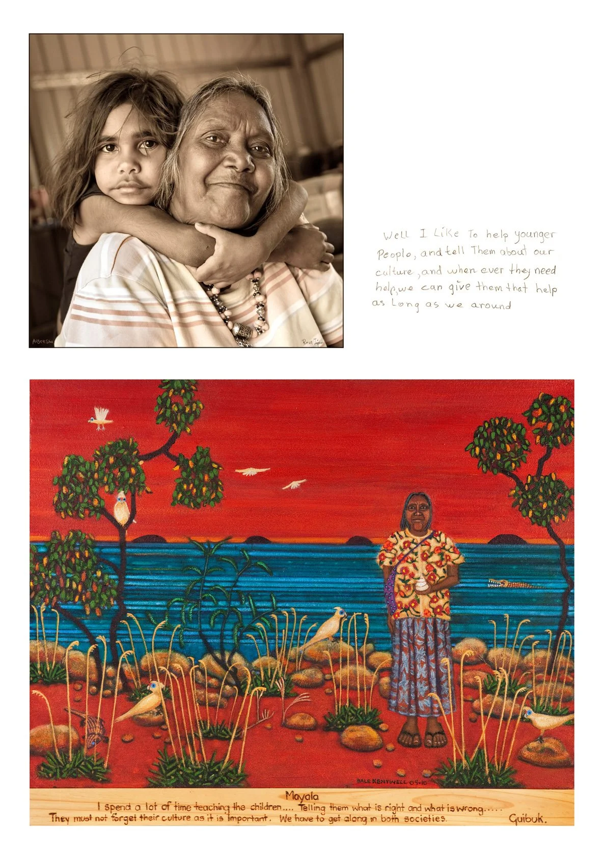 Rosa Tigan and Aiyeesha, Djarindjin.jpg