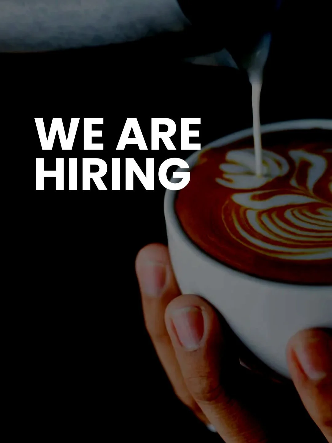 We&rsquo;re on the lookout for a weekend barista ☕️ 

Someone who already knows their way around a machine, feels at home pouring latte art and can slot into a busy weekend shift without breaking a sweat.

If that&rsquo;s you&hellip;we want to hear f