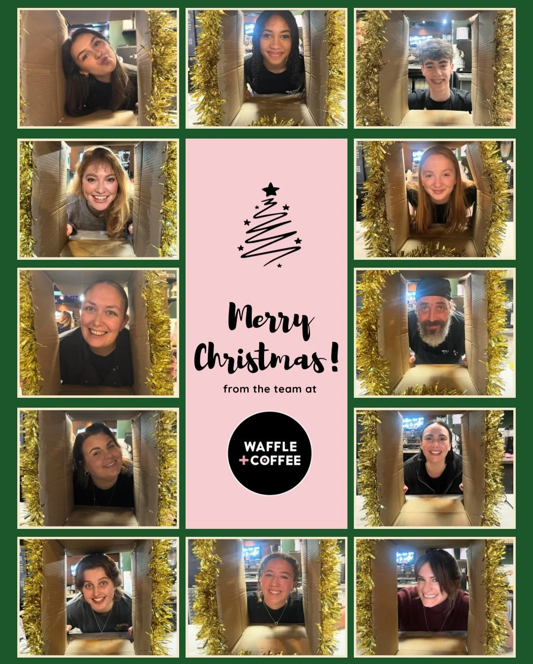 As we roll into the Christmas period, we just wanted to pause for a second and say&hellip;Merry Christmas from all of us at Waffle+Coffee.

If the shops feel a bit much, pop in and catch your breath.
Bring the kids in for a festive treat.

Or maybe i