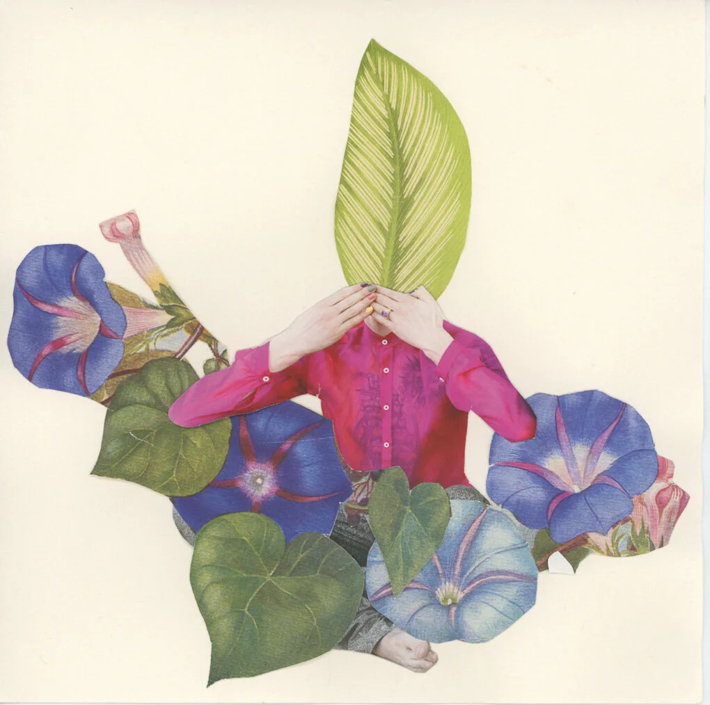 Oh Me! Oh My!, 2021.
18cm x 18cm.
Vintage and Found Papers on Paper. 