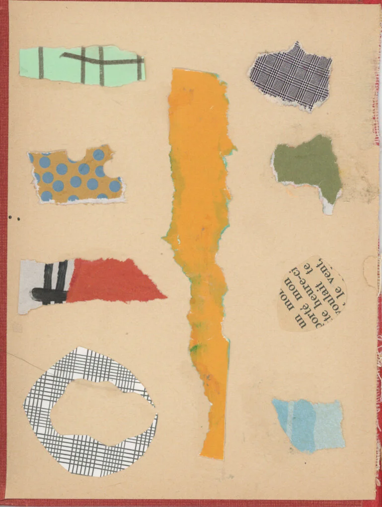 Equation, 2020.
Paper on Vintage Book Board. 