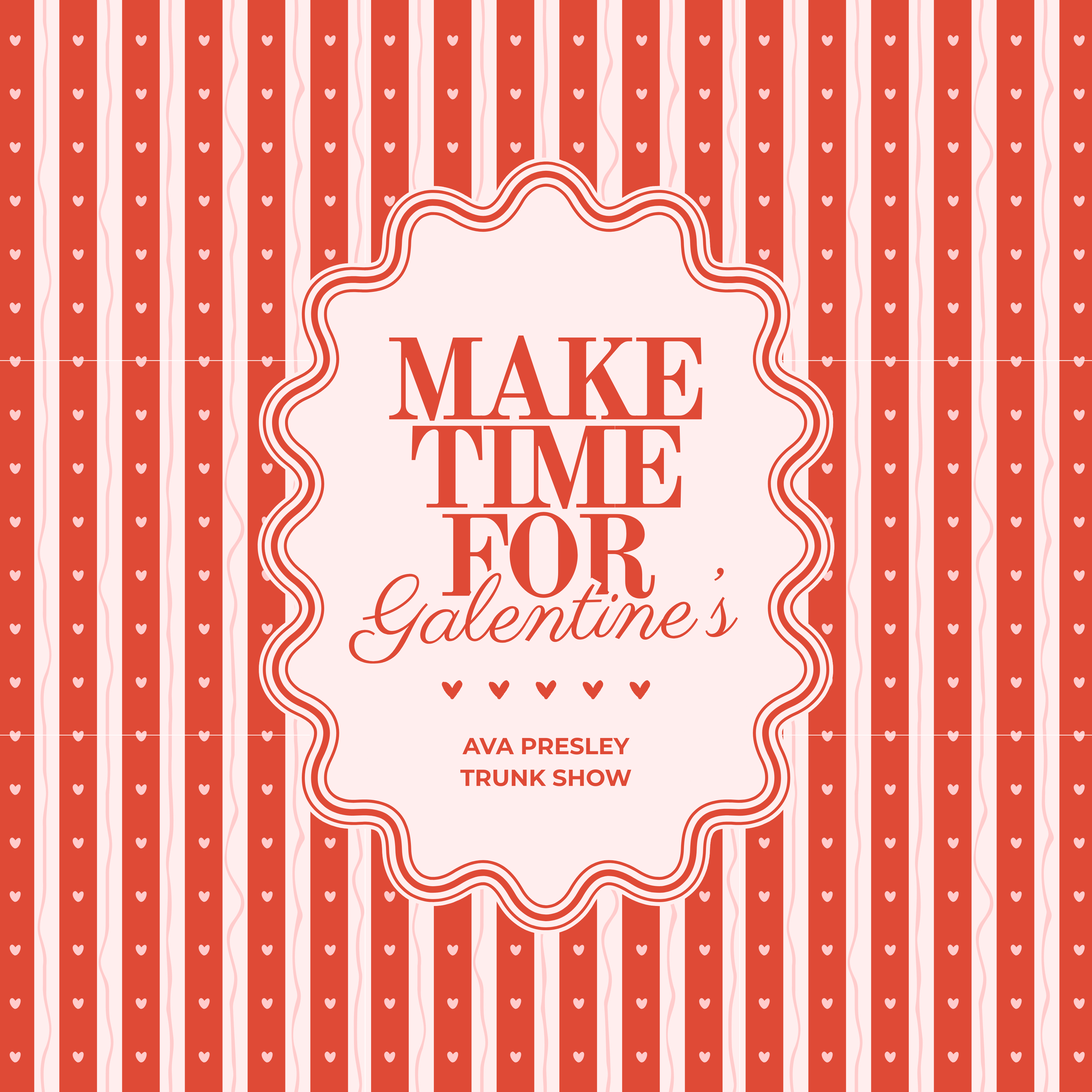 MAKE TIME FOR GALENTINES | Ava Presley Prom Trunk Show