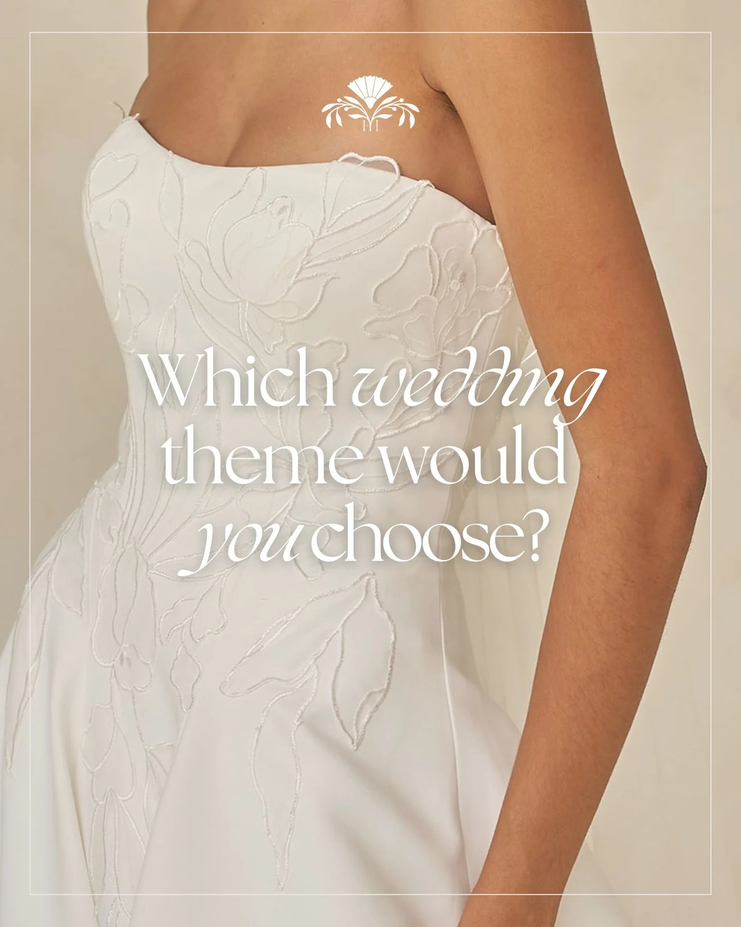 Which wedding mood matches your love story? 💐 

🗓️ Let your love story continue by finding your dream wedding dress at Haus of Ivory - book your appointment by clicking the link in our bio 💖

#hausofivory #weddingtheme #evieyoungbridal #stellayork