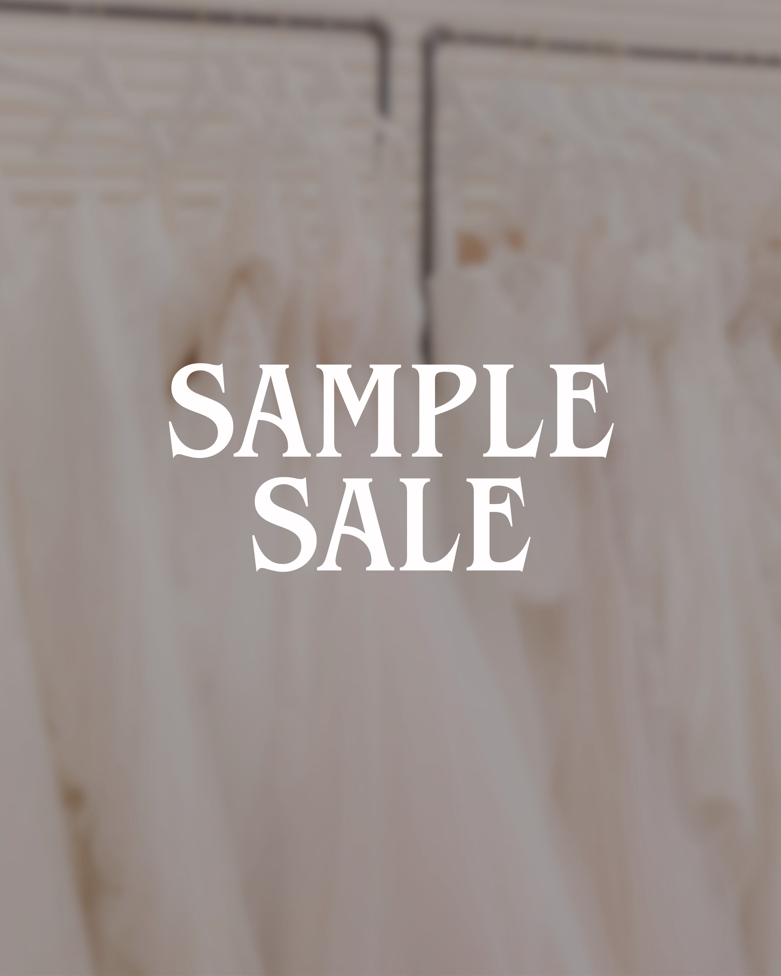 SAMPLE SALE