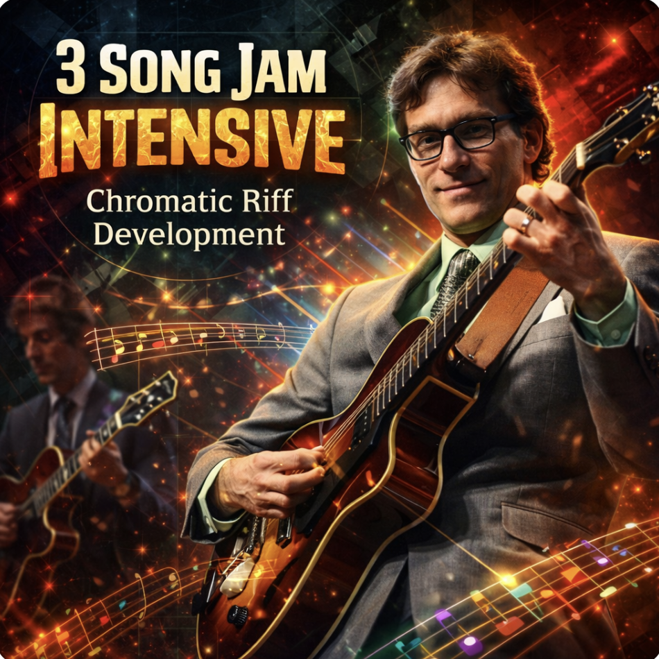 3 Song Jam Intensive: Chromatic Riff Development