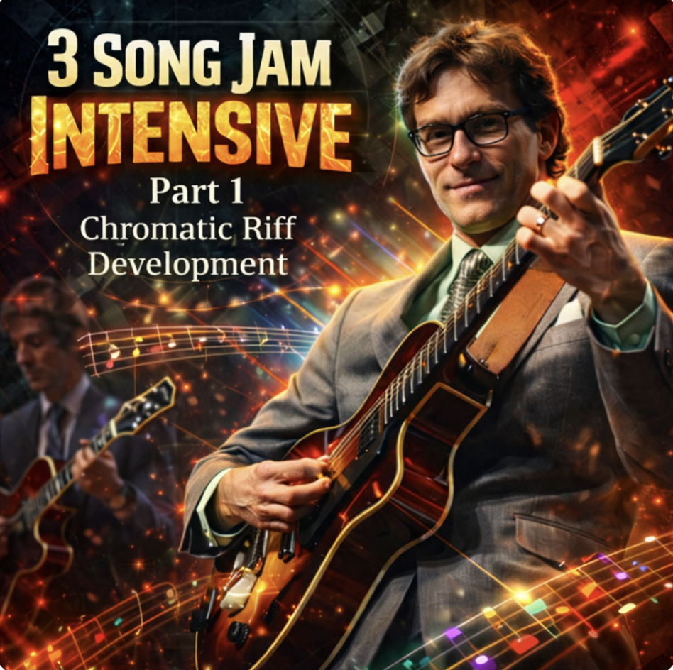 3 Song Jam Intensive: Chromatic Riff Development (Part 1)
