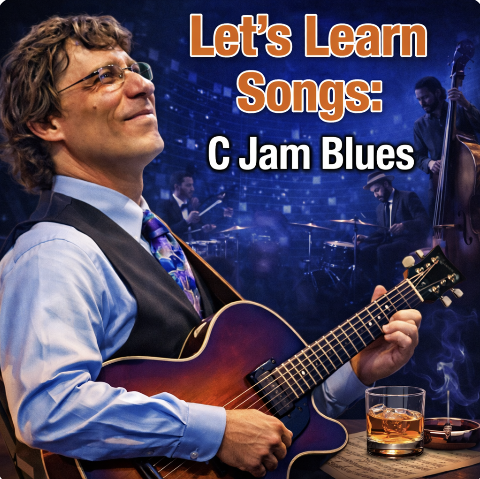 Let’s Learn Songs – “C Jam Blues” with Frank Vignola