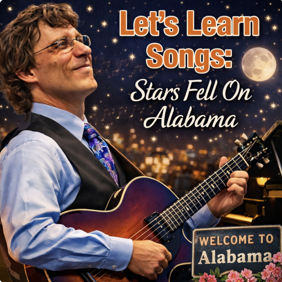 Let’s Learn Songs – “Stars Fell On Alabama” with Frank Vignola