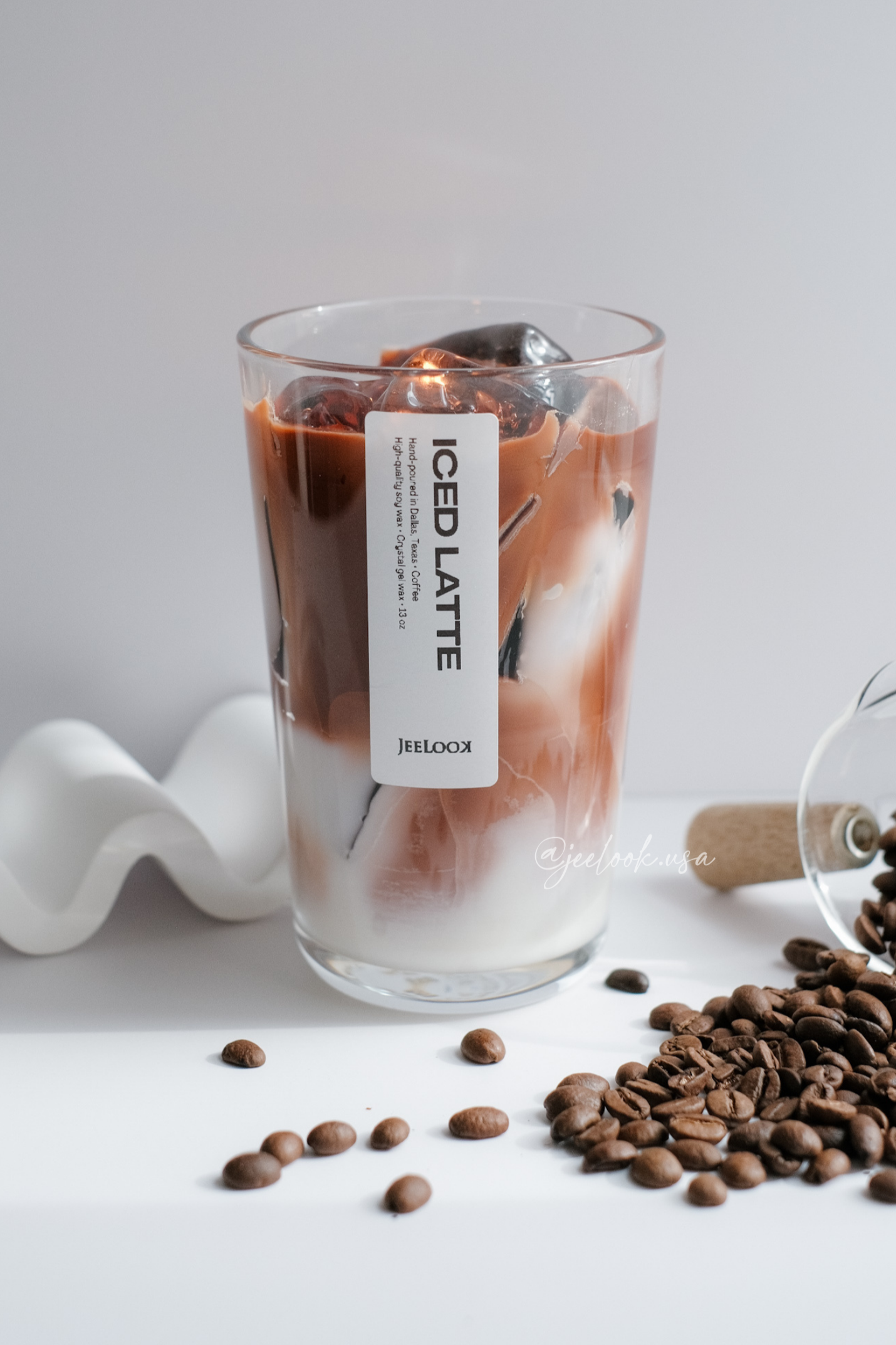 Iced Latte Candle, 13 oz