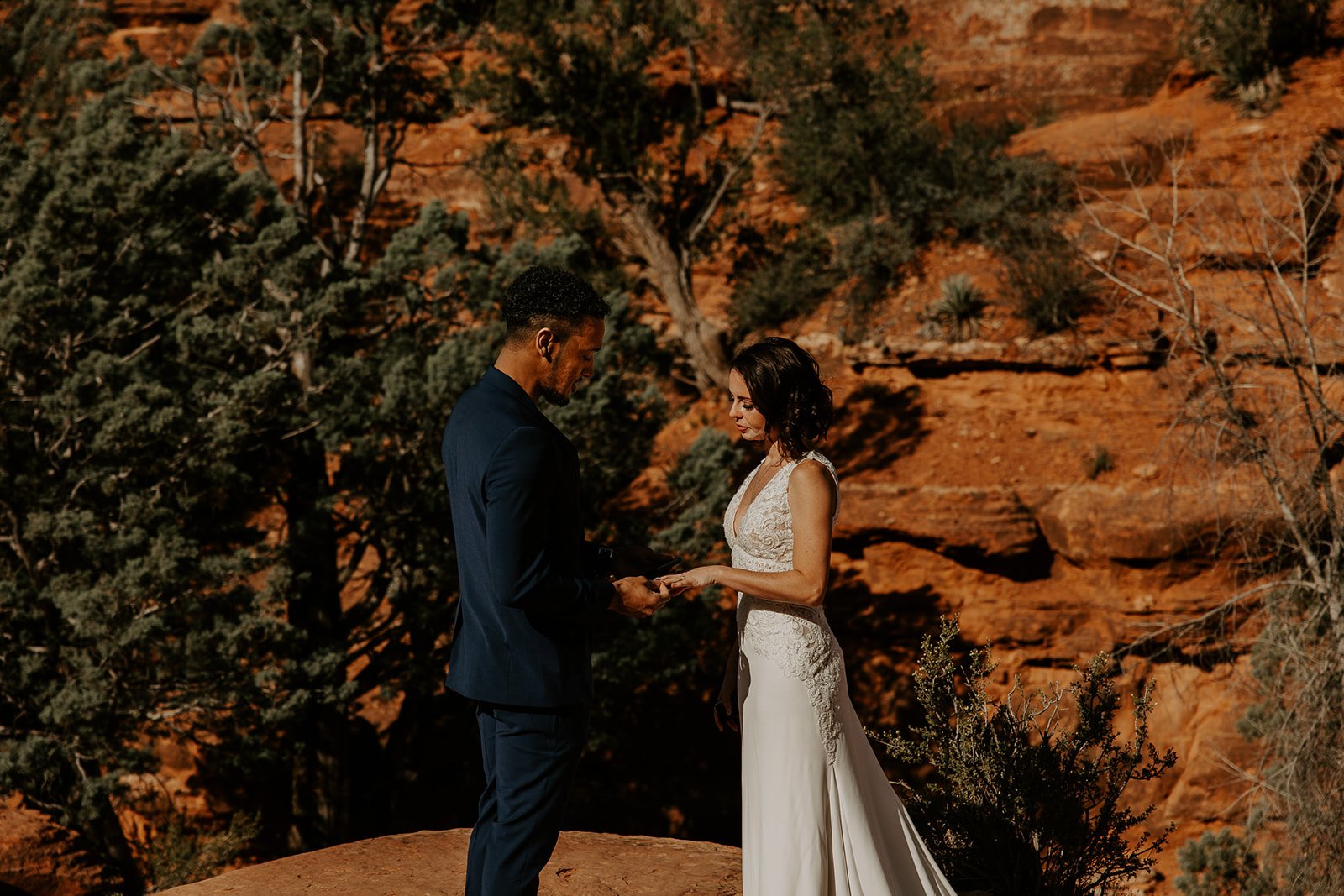 Jewish Wedding Ceremony Ring Exchange