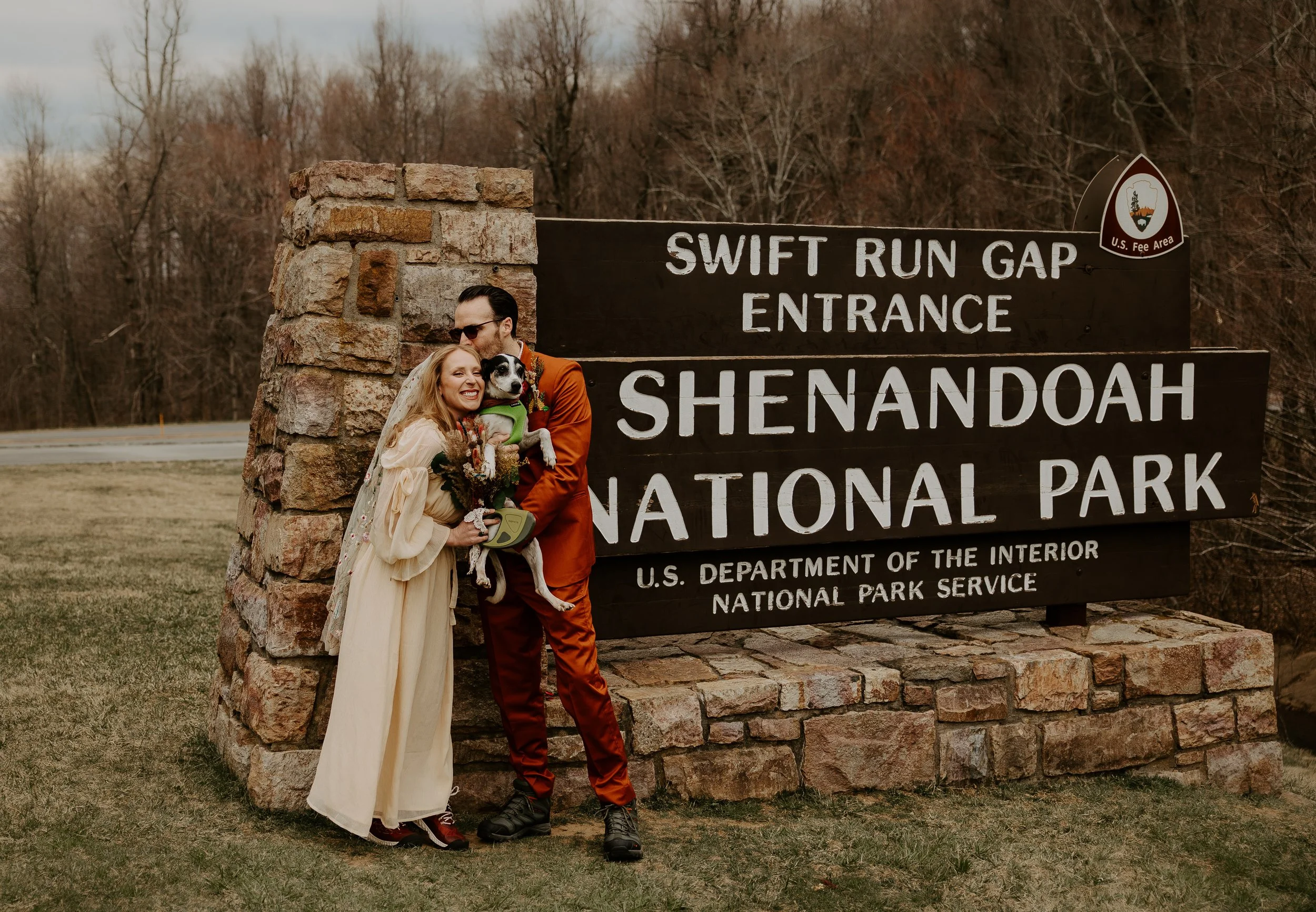 Adventurous Waterfall Elopement Shenandoah National Park // Micaela + Scott