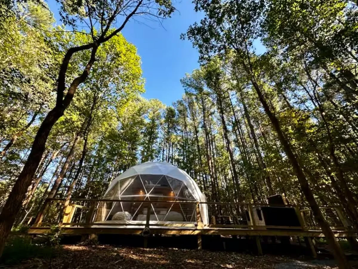 Modern Dome in Shawnee Forest