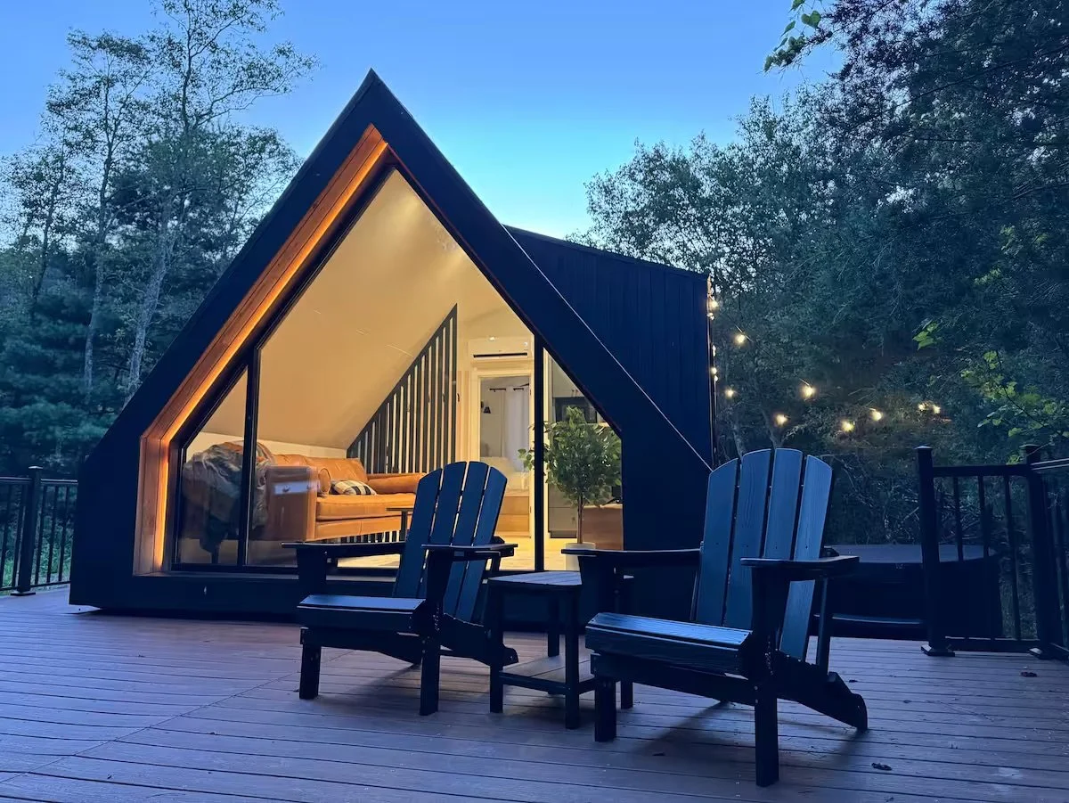 Creekside A-Frame on Lost River