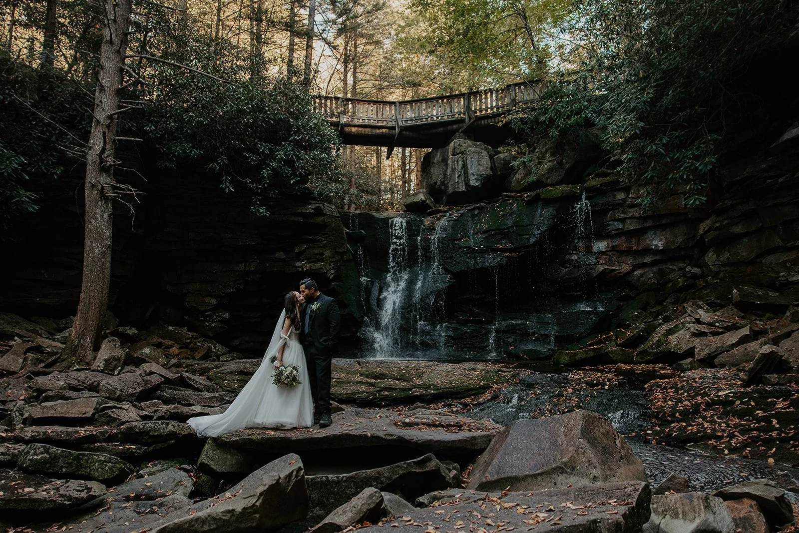 Blackwater Falls State Park Elopement // Josh + Alexa
