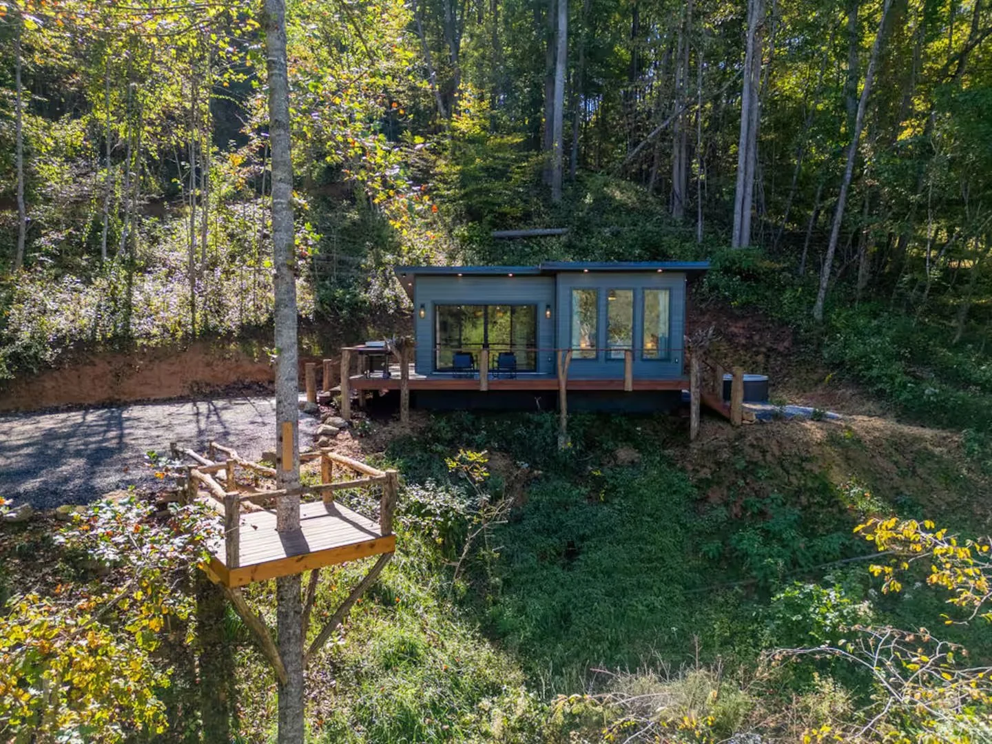 The Nest with a Treehouse