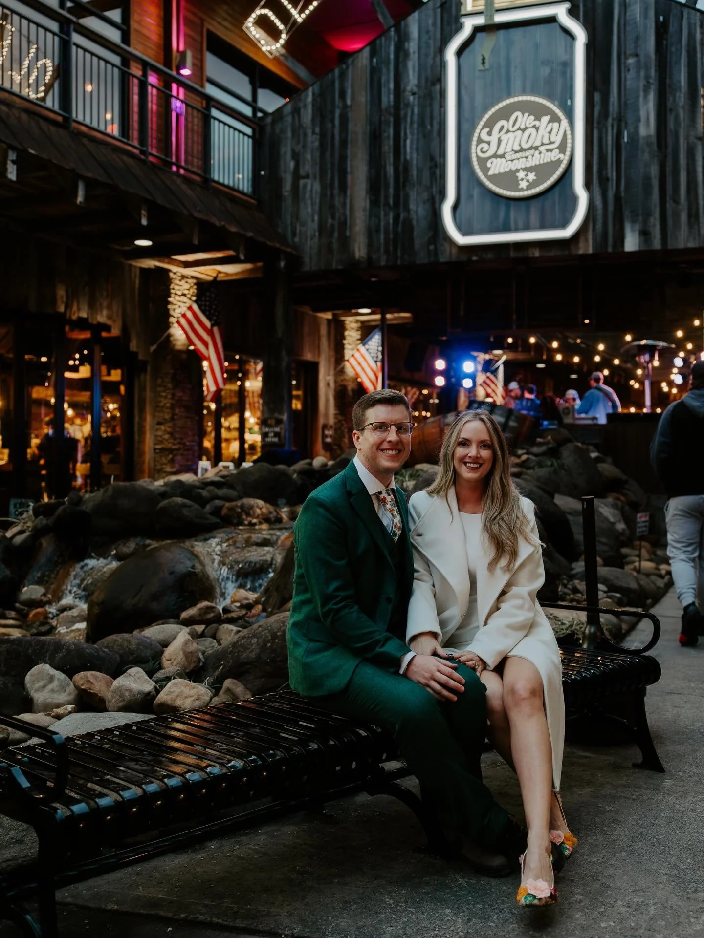 They ended their wedding day dancing to a live band at Ole Smoky Moonshine. In wedding clothes. Surrounded by strangers who had no idea they&rsquo;d just hiked a mile to a waterfall and said their vows a few hours earlier.

That&rsquo;s the thing abo