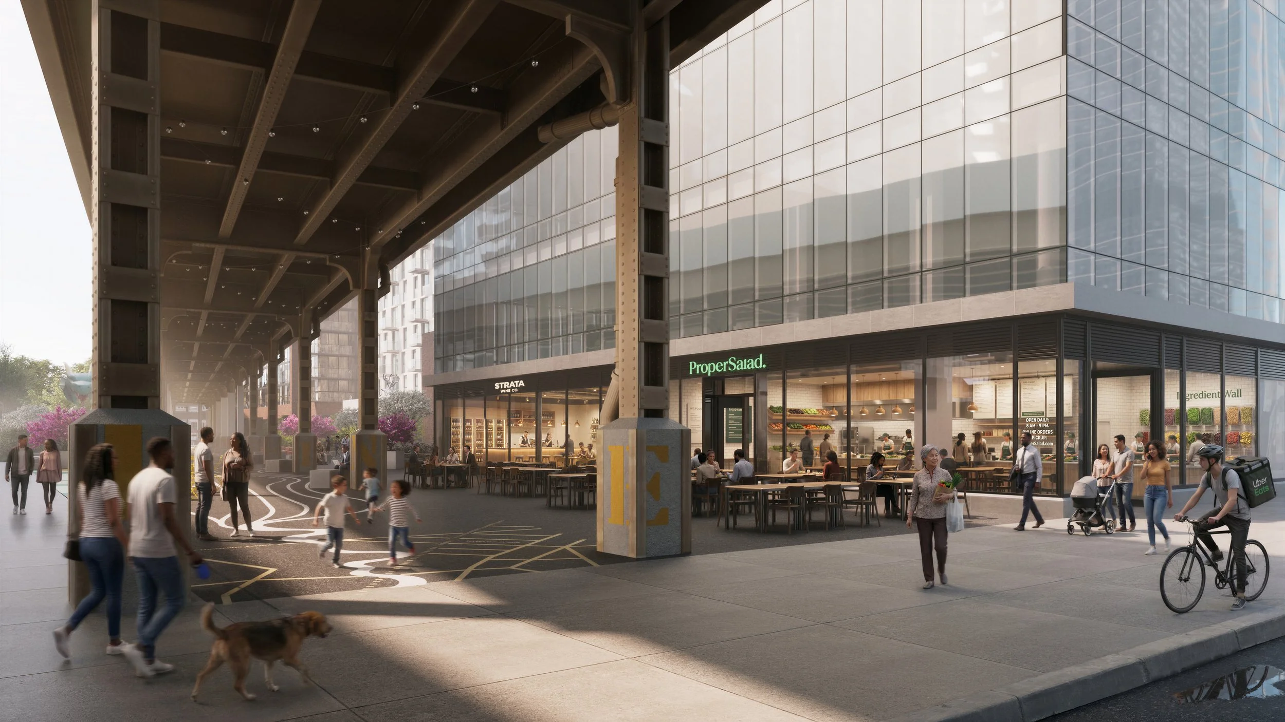   Location:  Long Island City, NY   Client:  Friends of the Baseline Inc.   Project Size:  1.25 acres   Collaborators:  NYC Department of Transportation, American Lions Group, Studio V Design + Planning, LLC, Greenberg Traurig, LLP, Langan, Cosentini