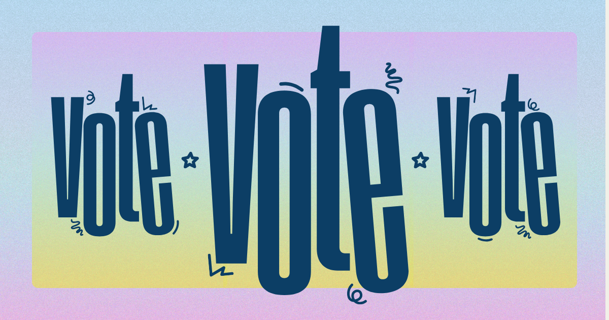 TODAY is Election Day!