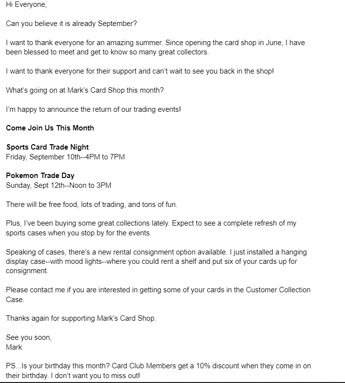 Mark's Card Shop Sept Newsletter.png
