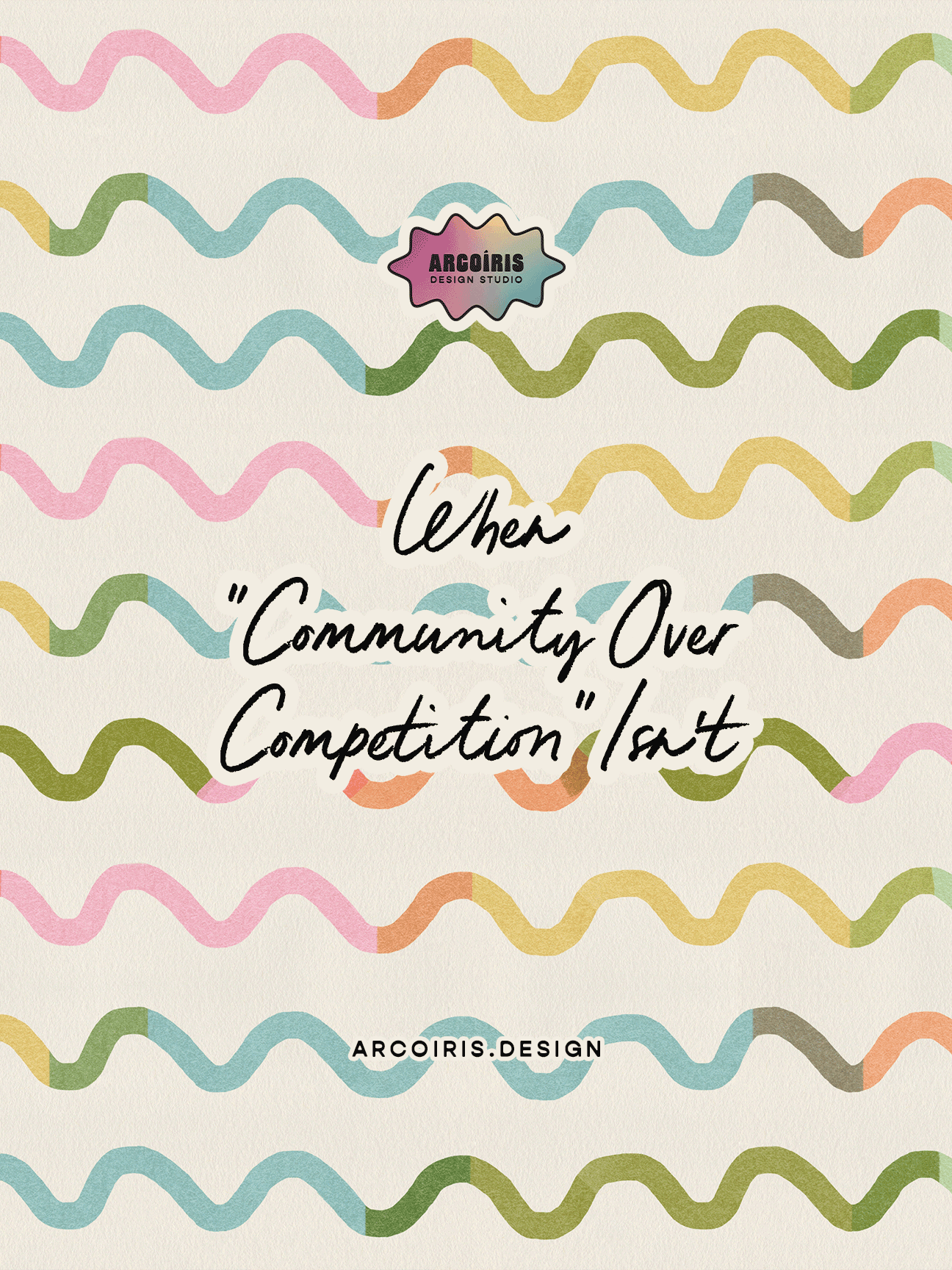When "Community Over Competition" Isn't