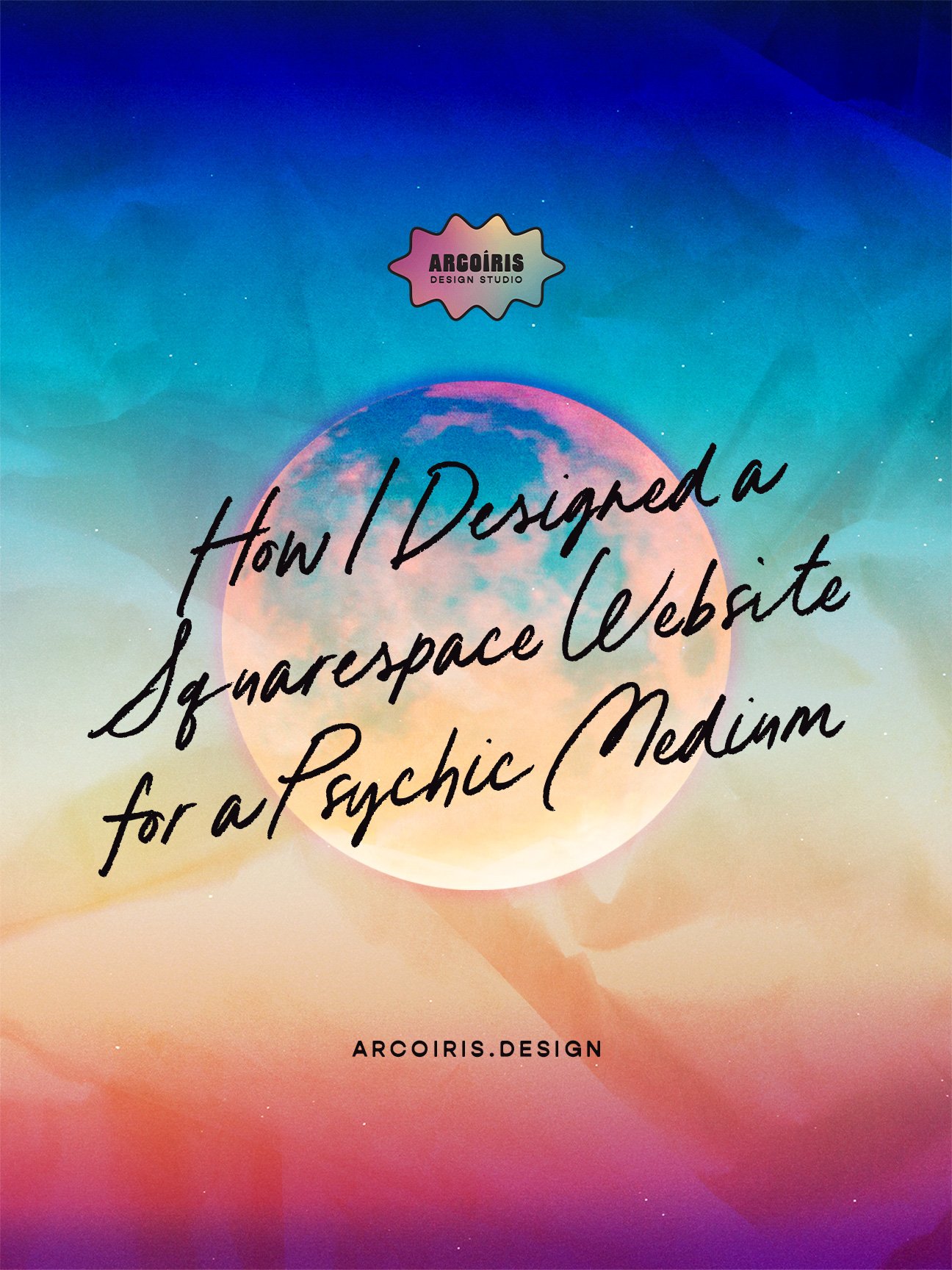 How I Designed a Squarespace Website for a Psychic Medium