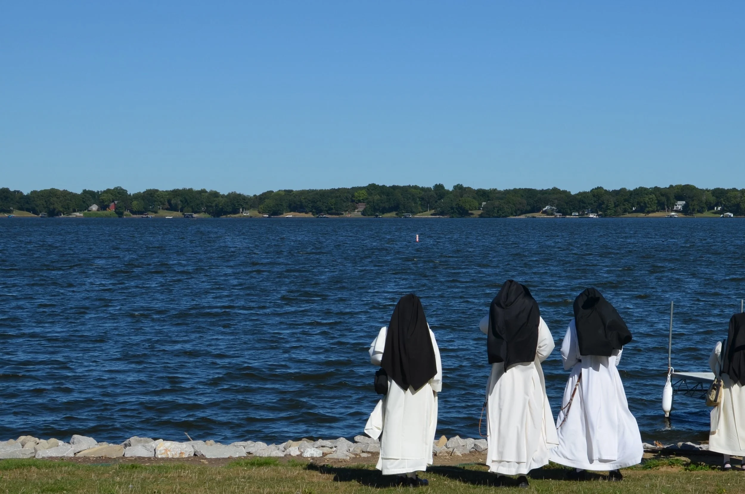  The retreat center which hosted the meeting was located on a beautiful lake! 