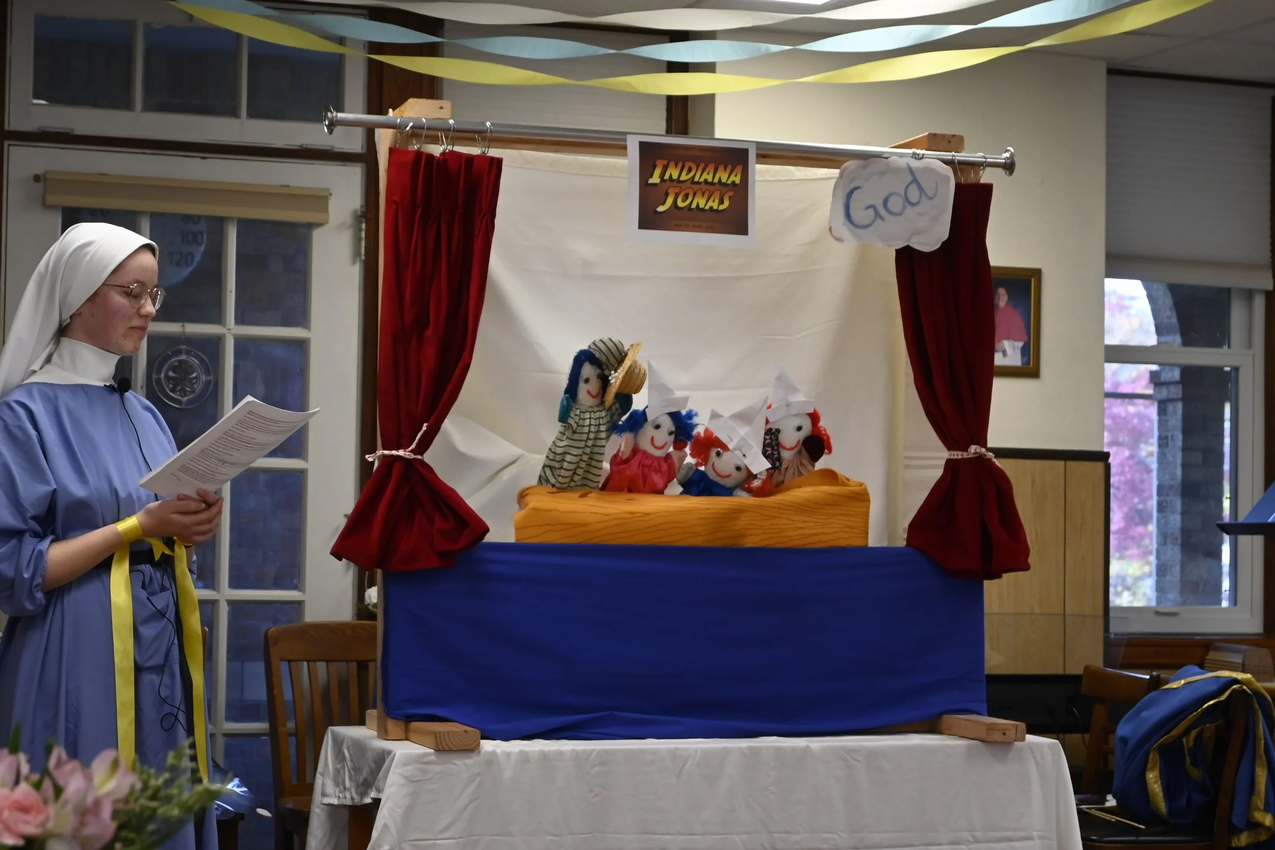  The “Indiana Jonas” puppet show… 