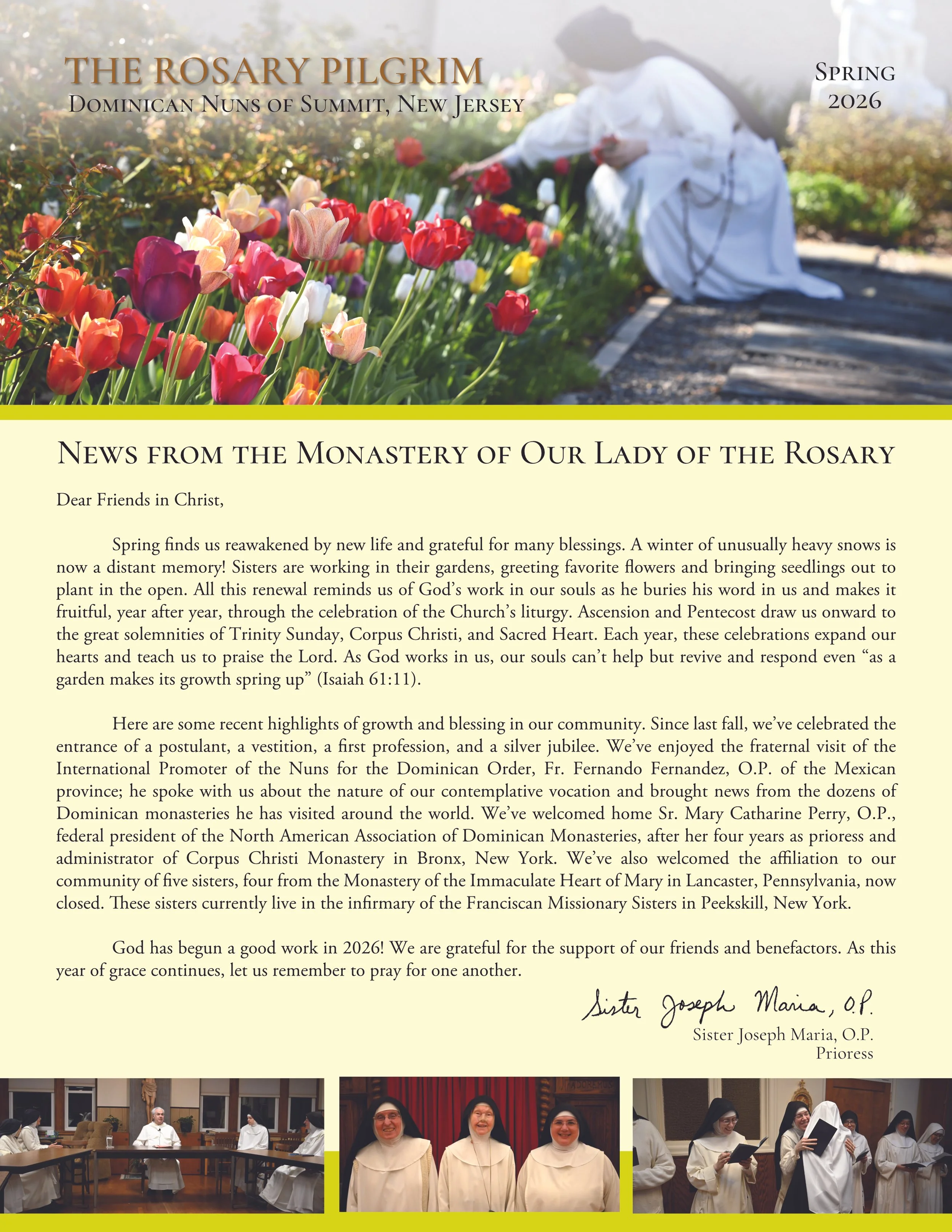 Spring Newsletter 2026