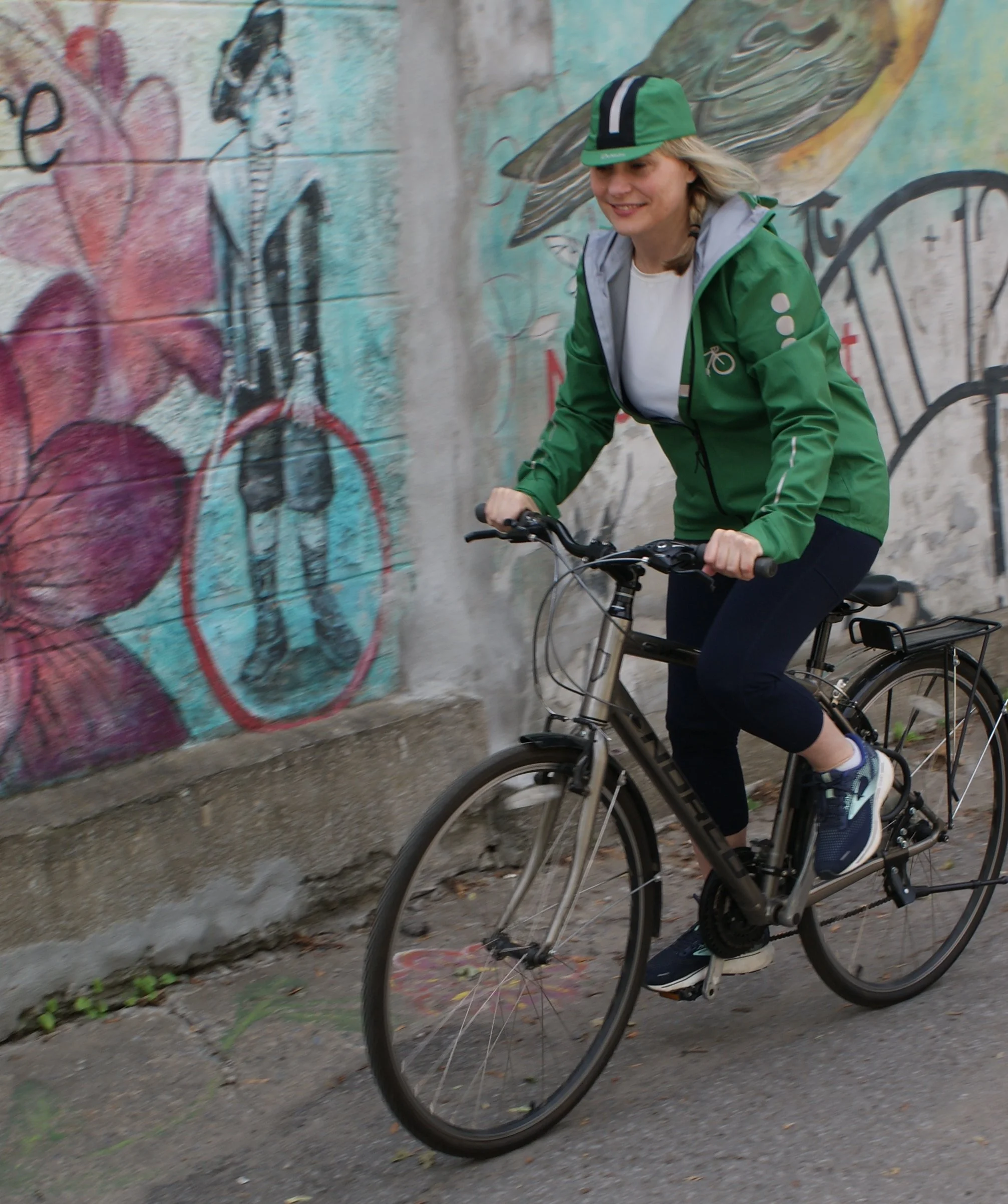 Valentine en vert DeNolin confortable et imperméable.JPG